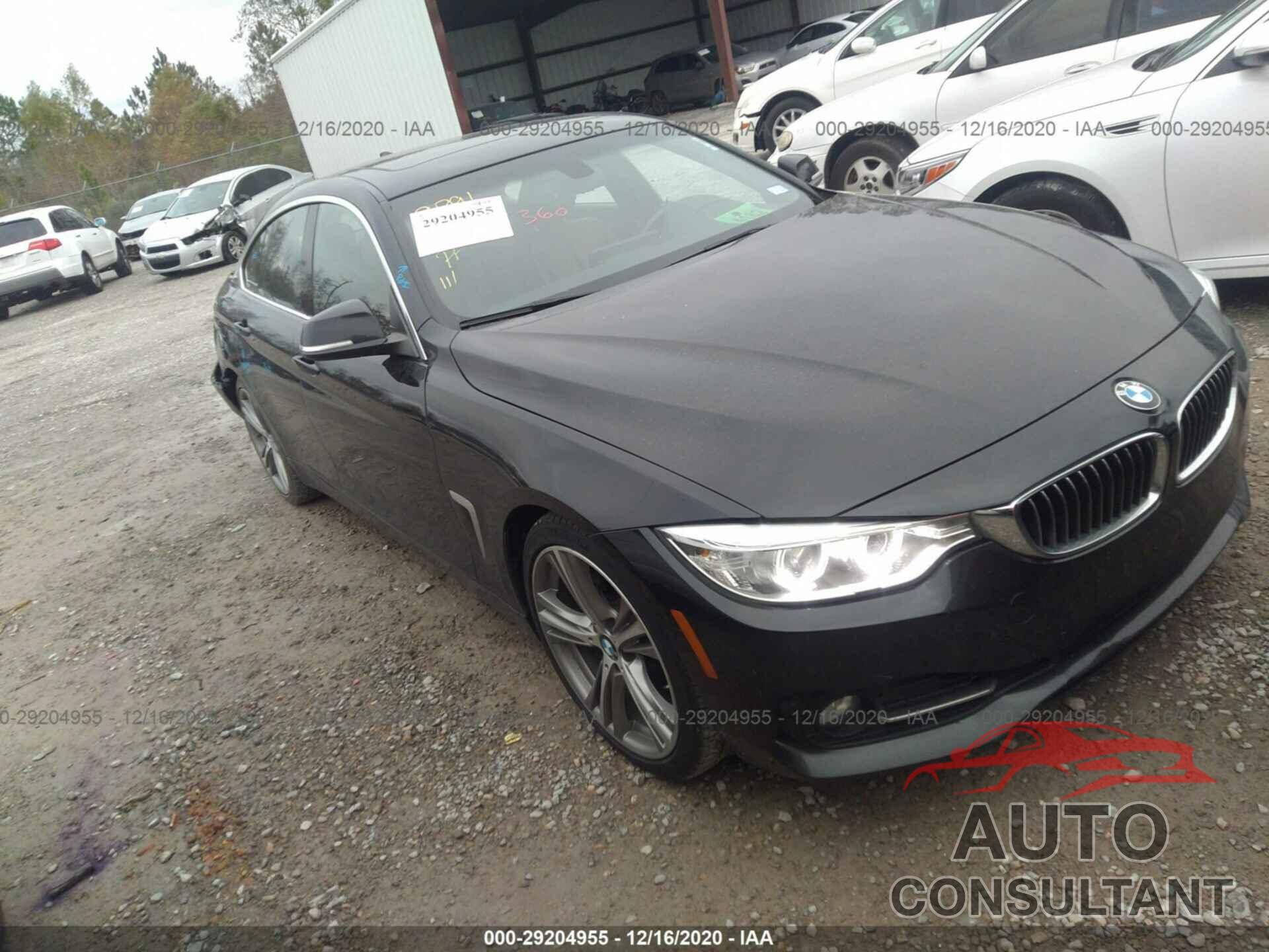 BMW 4 SERIES 2016 - WBA4A9C56GGL87761