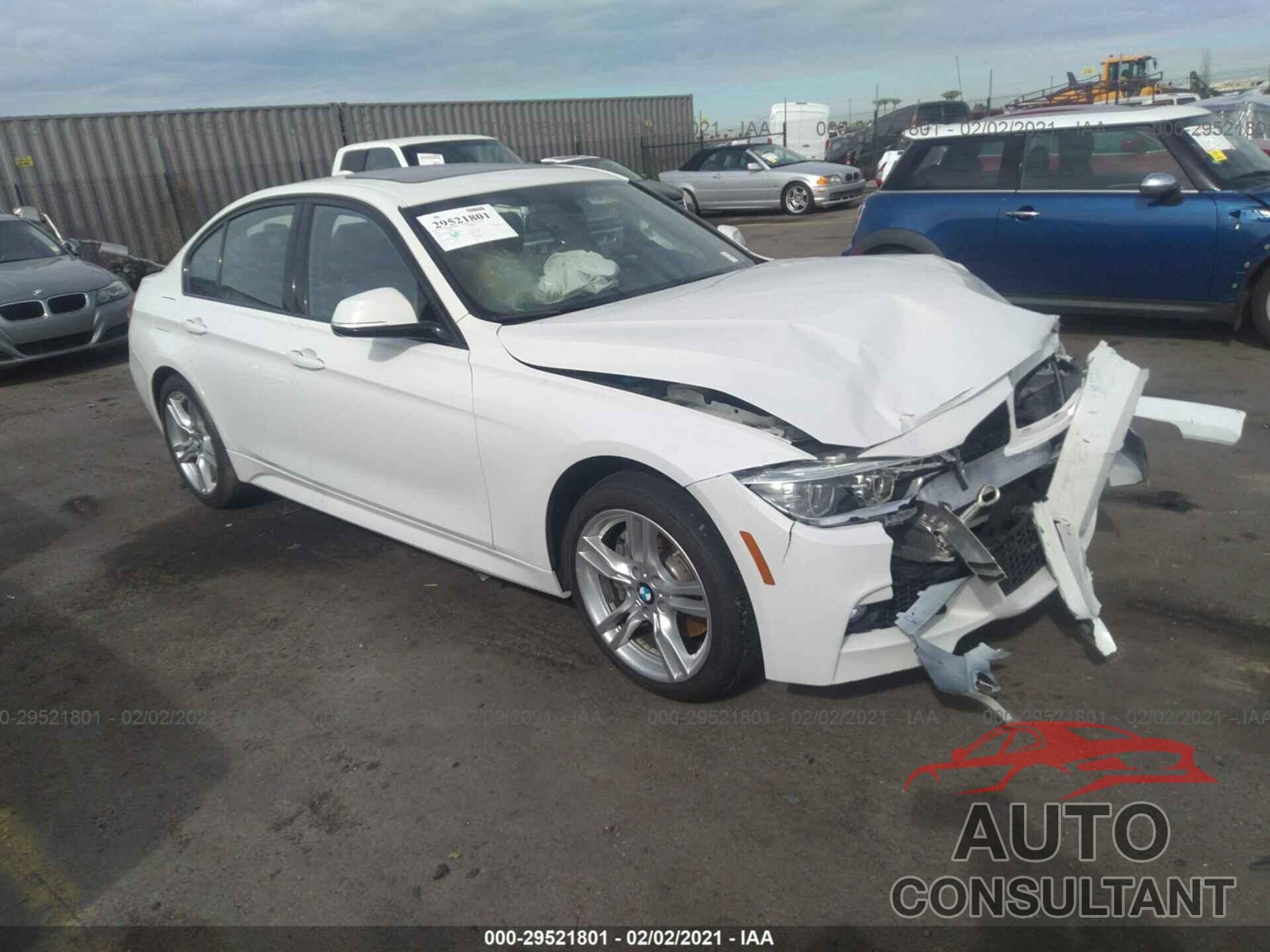 BMW 3 SERIES 2018 - WBA8B9G50JNU98365