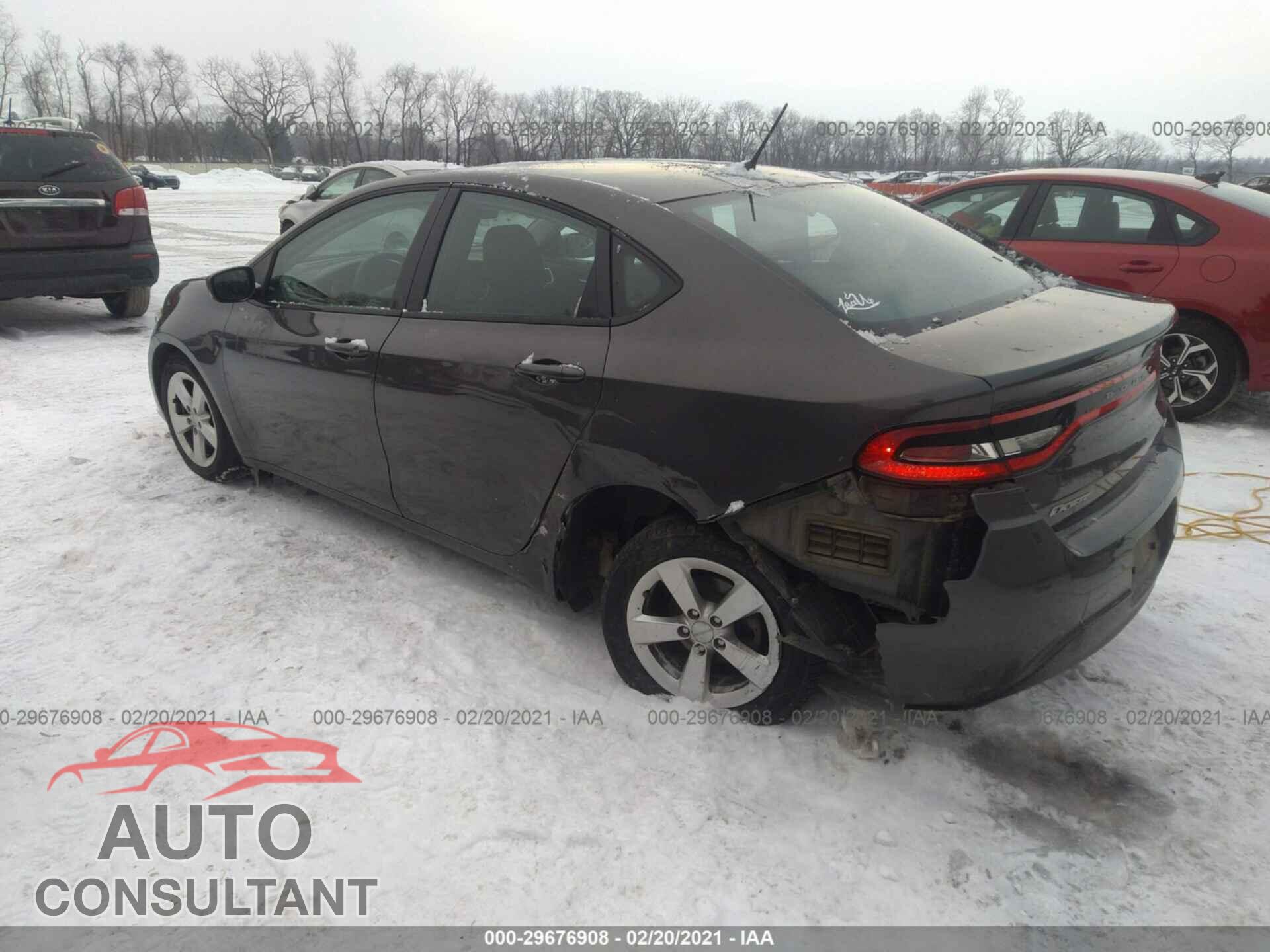 DODGE DART 2016 - 1C3CDFBB5GD593381