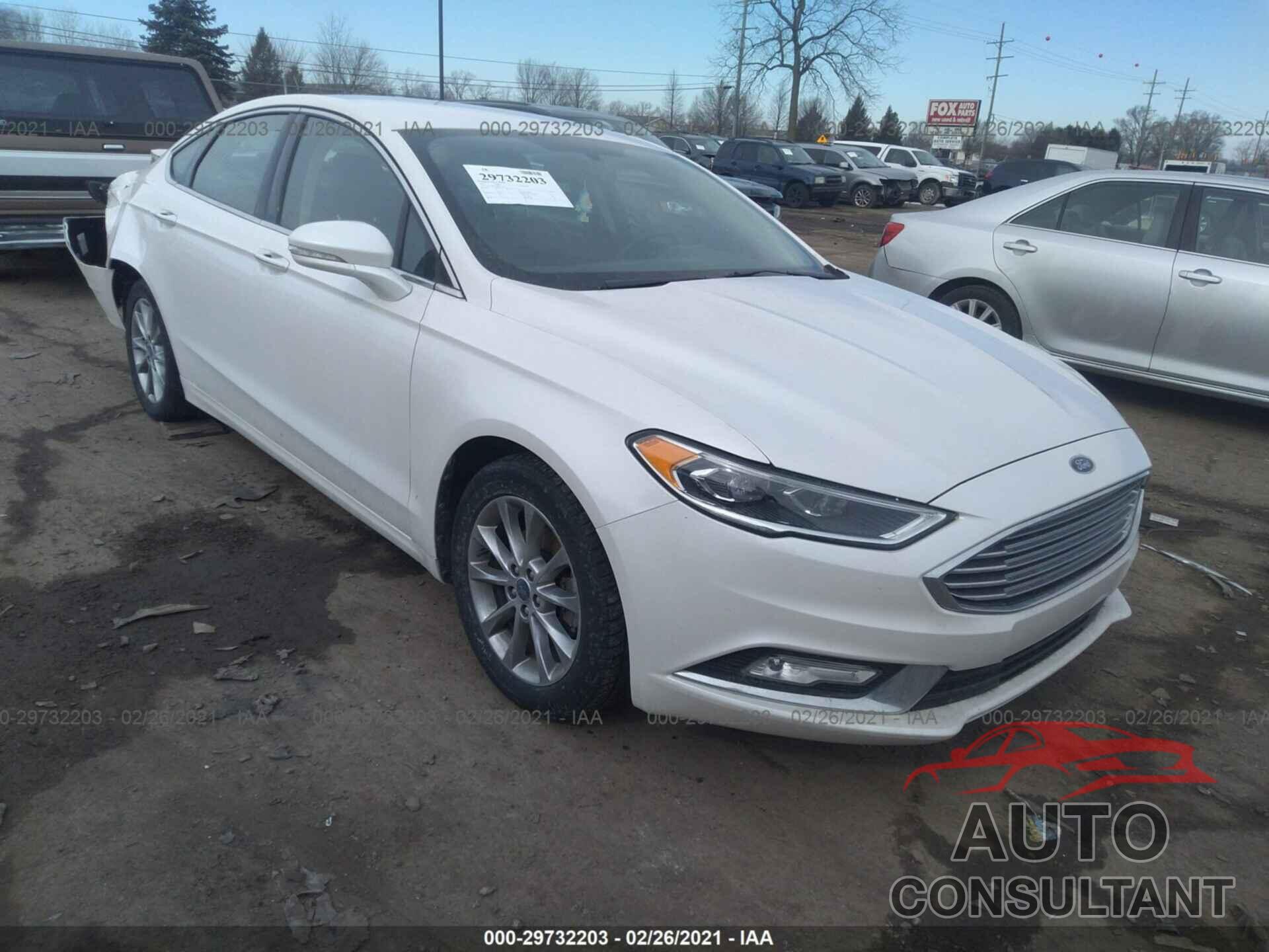 FORD FUSION 2017 - 3FA6P0HD6HR341711