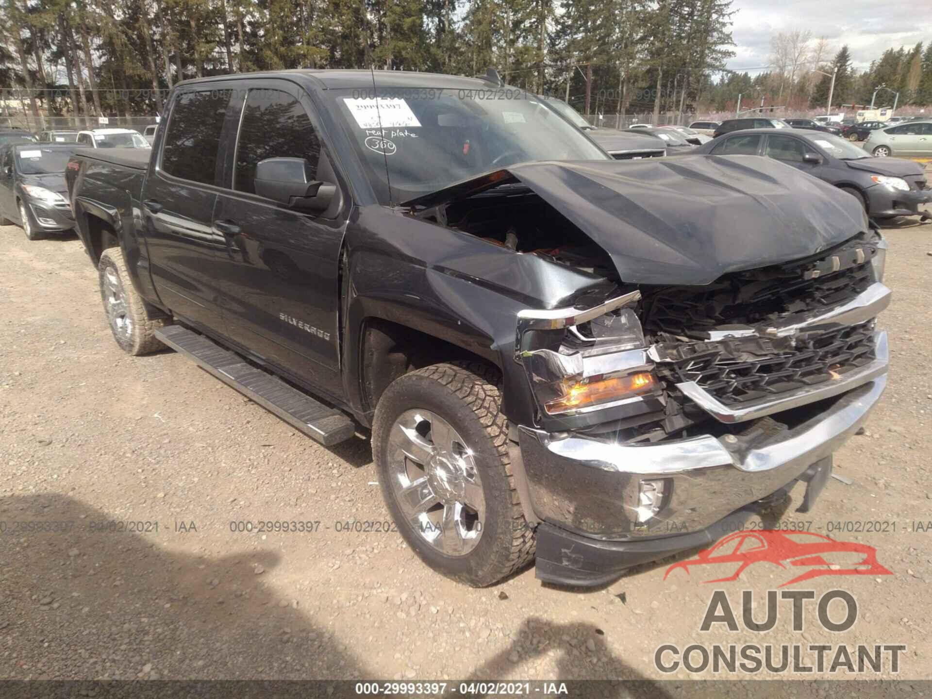 CHEVROLET SILVERADO 1500 2017 - 3GCUKRER4HG413702