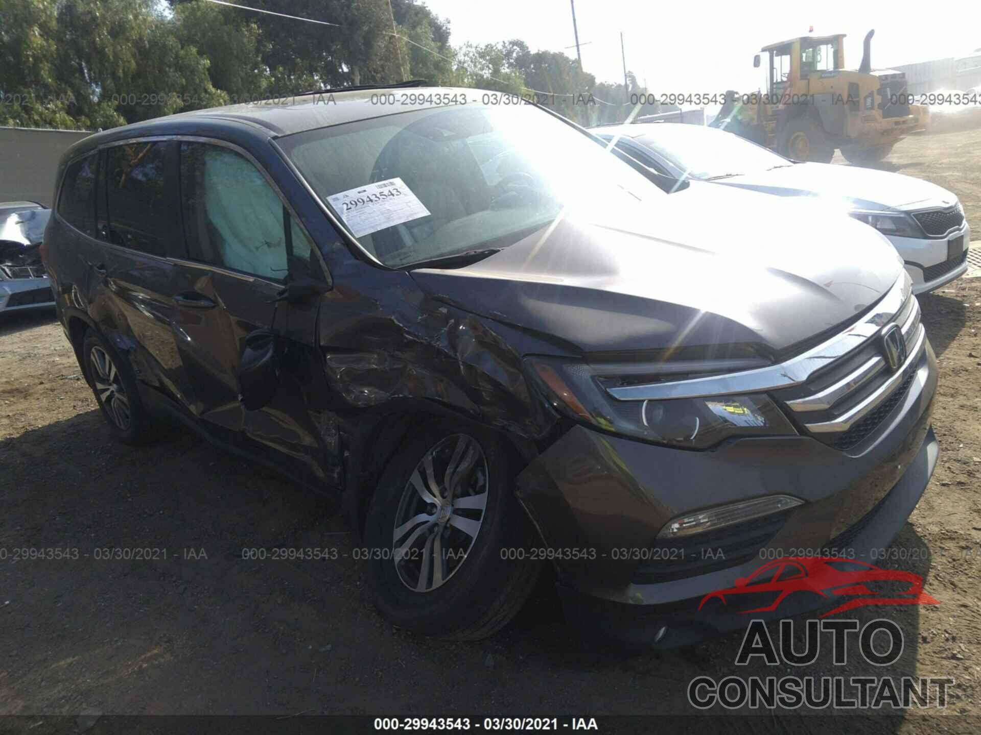 HONDA PILOT 2018 - 5FNYF5H65JB029956