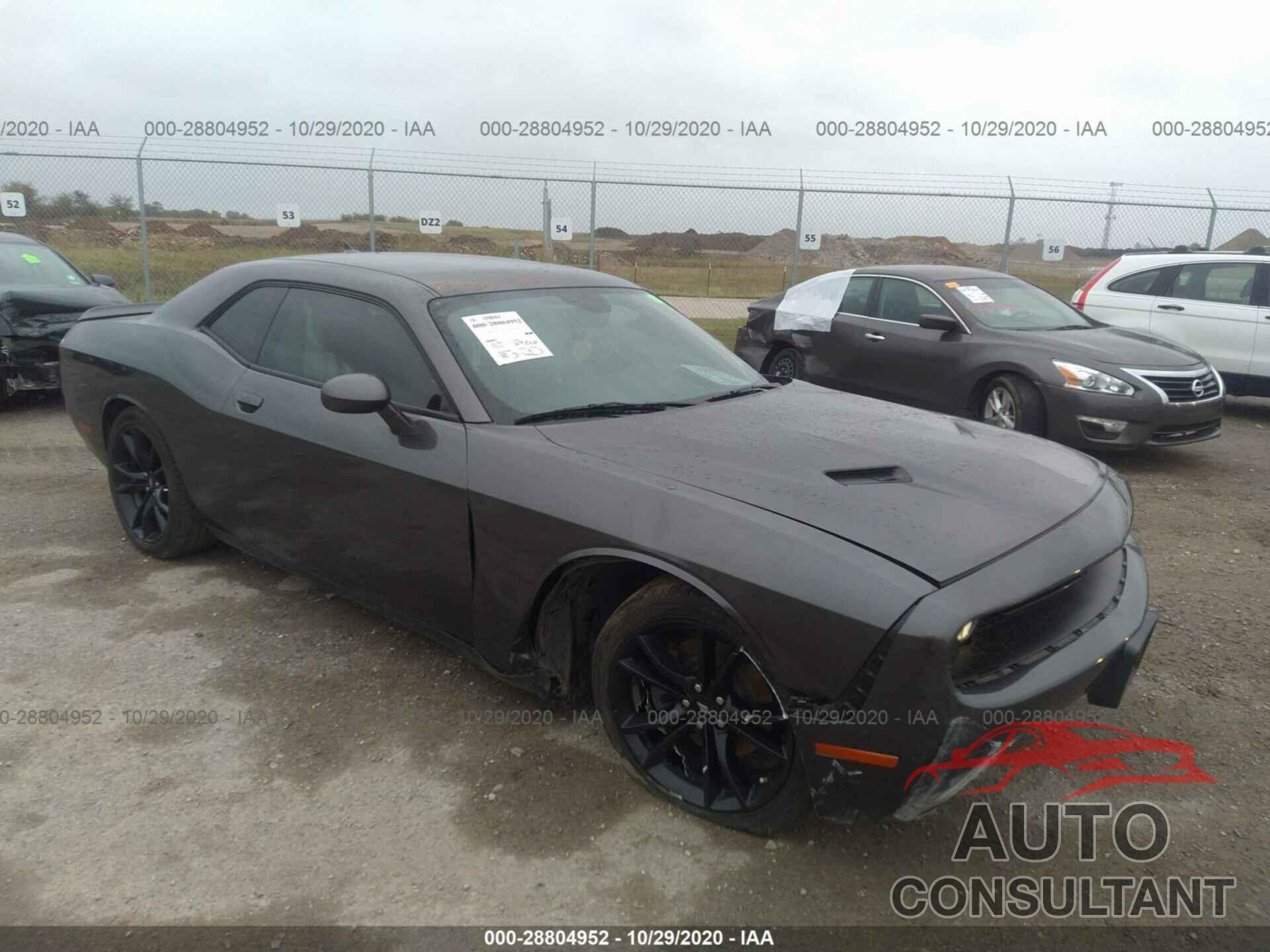DODGE CHALLENGER 2018 - 2C3CDZAGXJH111612
