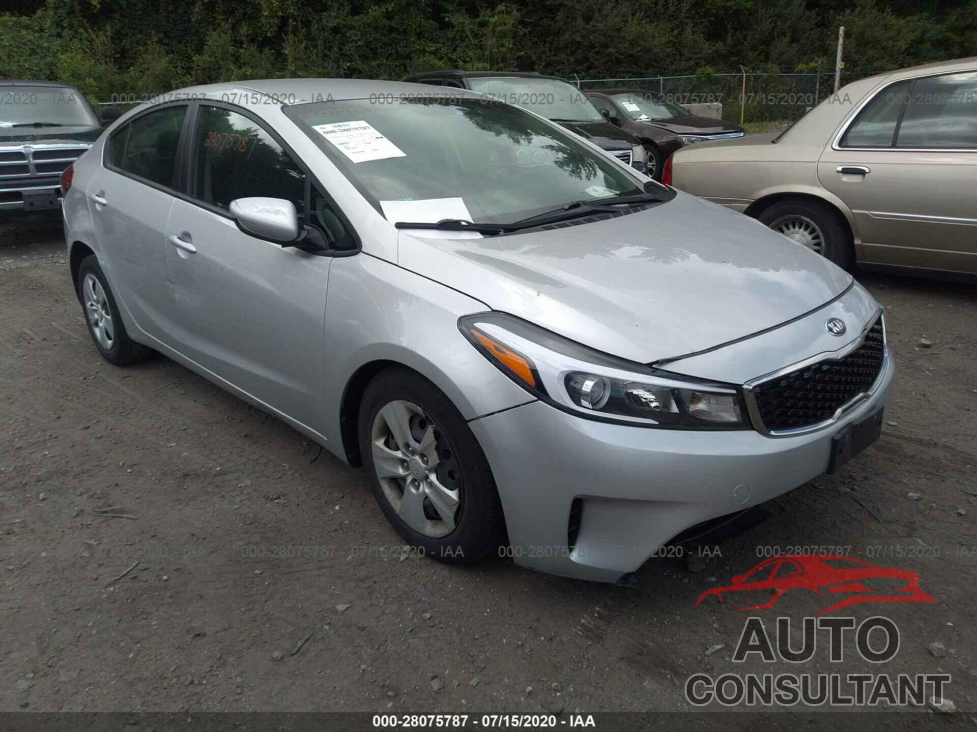 KIA FORTE 2018 - 3KPFL4A77JE175178
