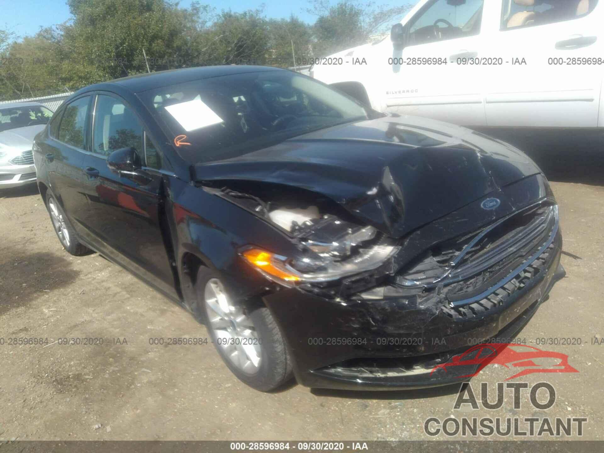FORD FUSION 2017 - 3FA6P0H72HR370391