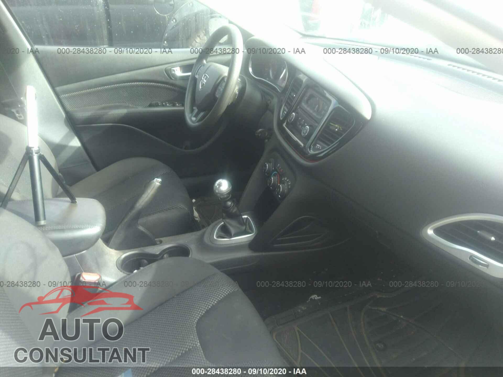 DODGE DART 2016 - 1C3CDFAA7GD750840