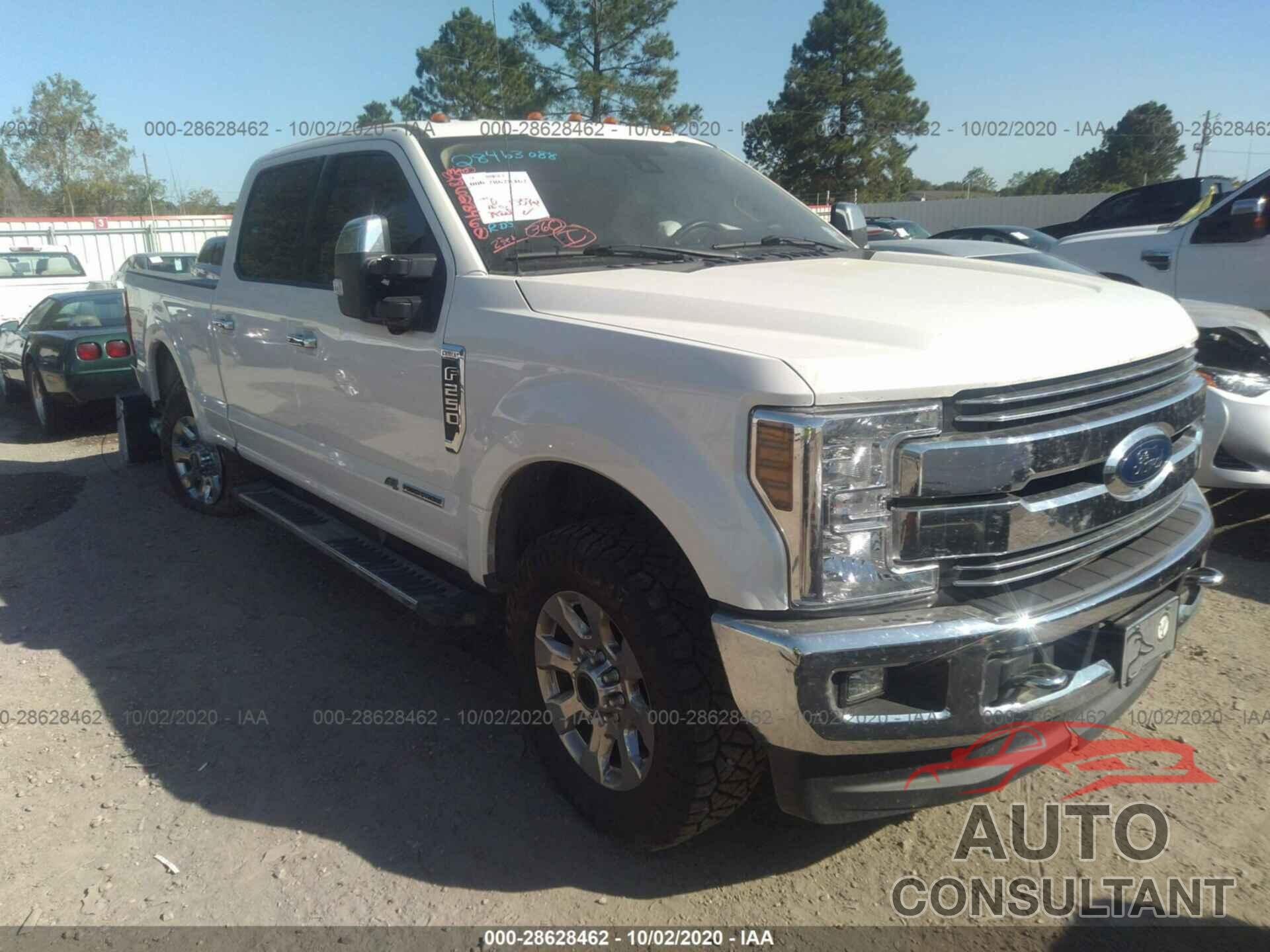 FORD SUPER DUTY F-250 SRW 2018 - 1FT7W2BT0JEB94484