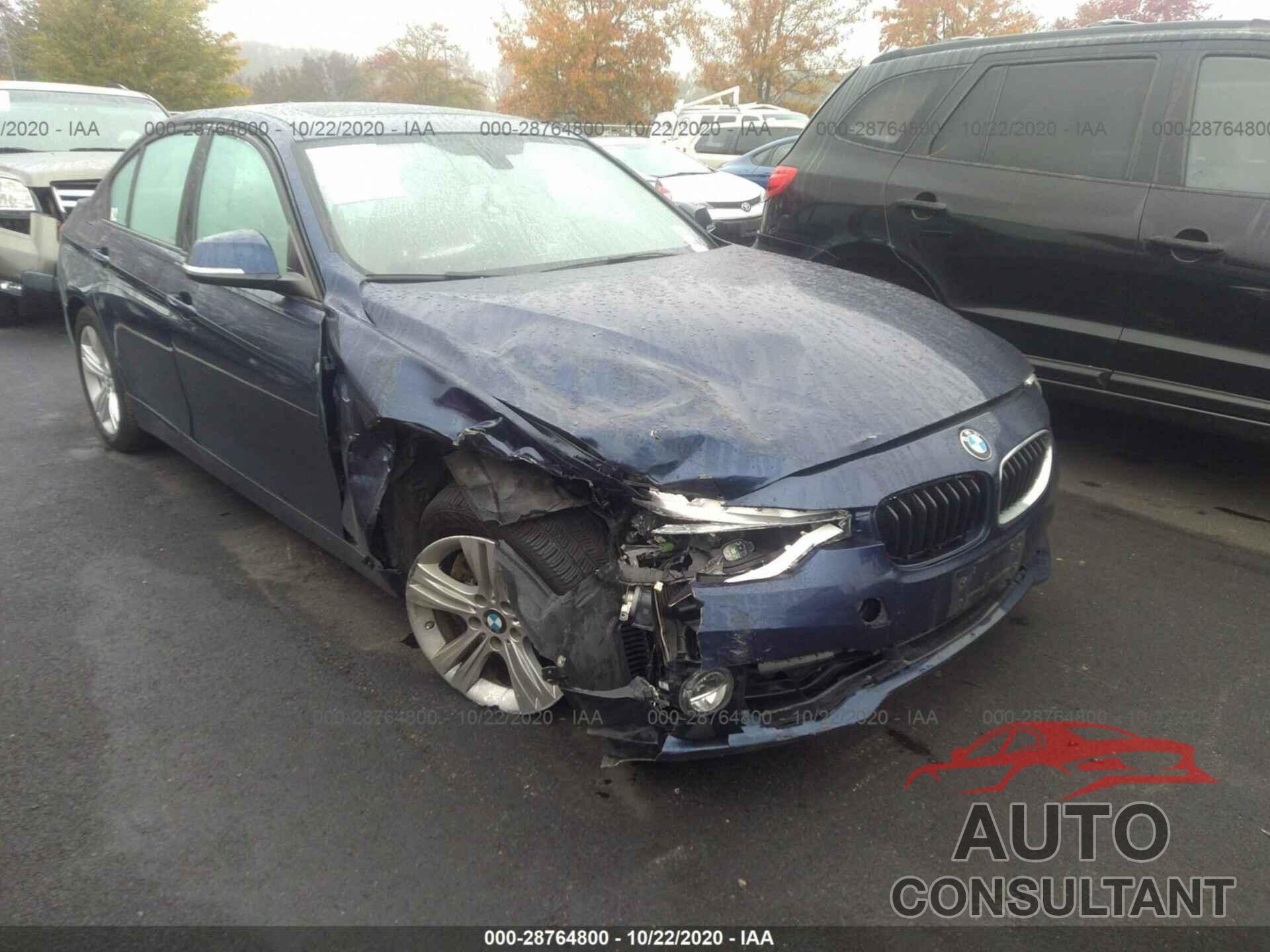 BMW 3 SERIES 2016 - WBA8E3G5XGNU00858