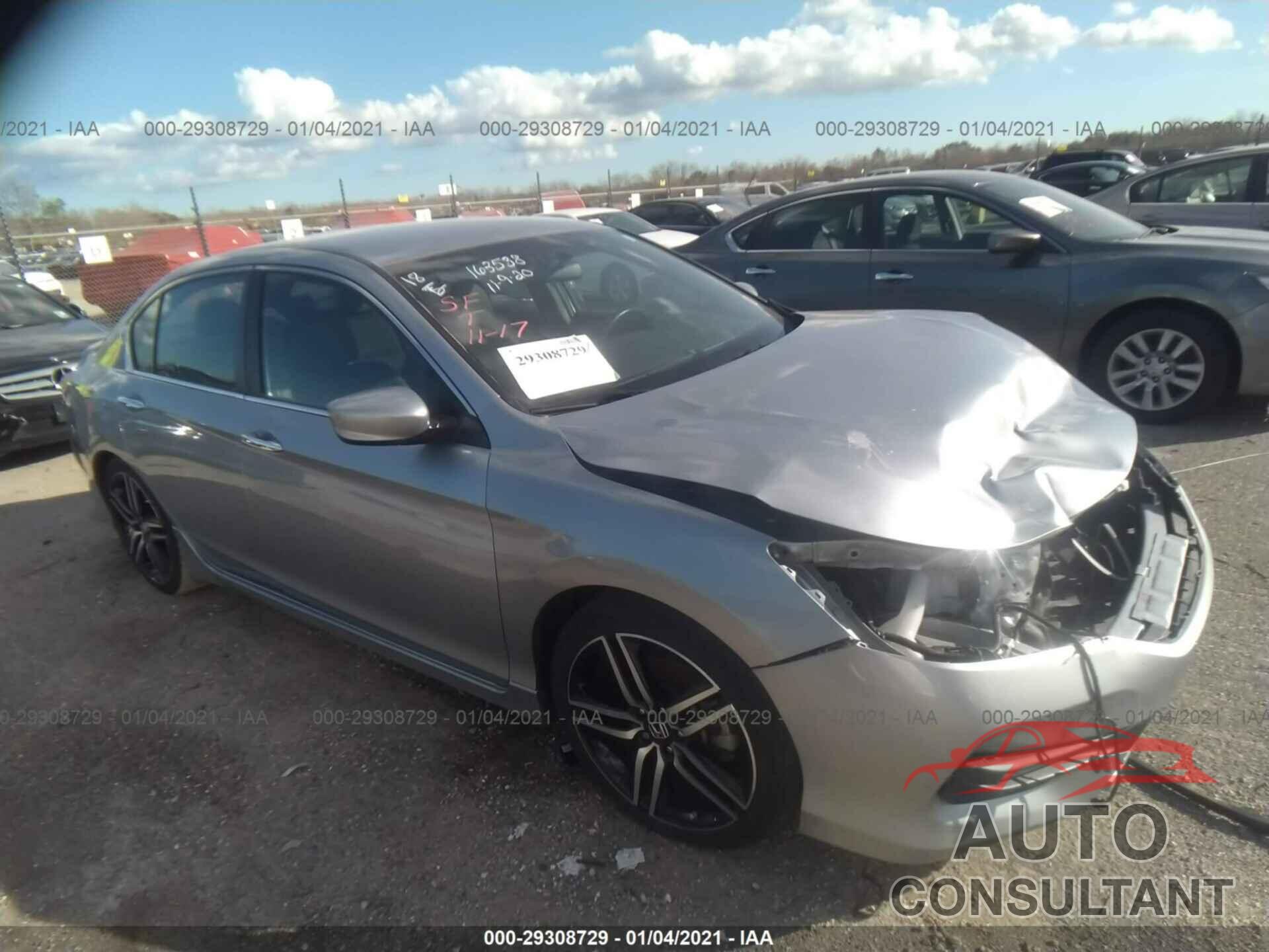 HONDA ACCORD SEDAN 2016 - 1HGCR2F53GA163538