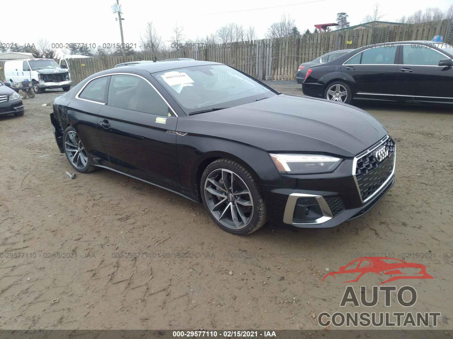AUDI A5 COUPE 2020 - WAUTNAF54LA014714