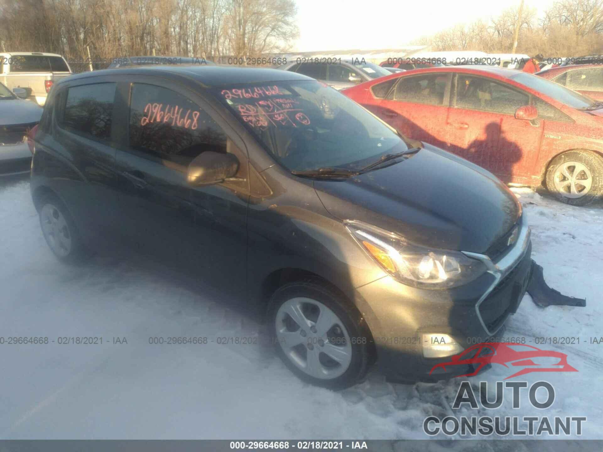 CHEVROLET SPARK 2019 - KL8CB6SA2KC702914