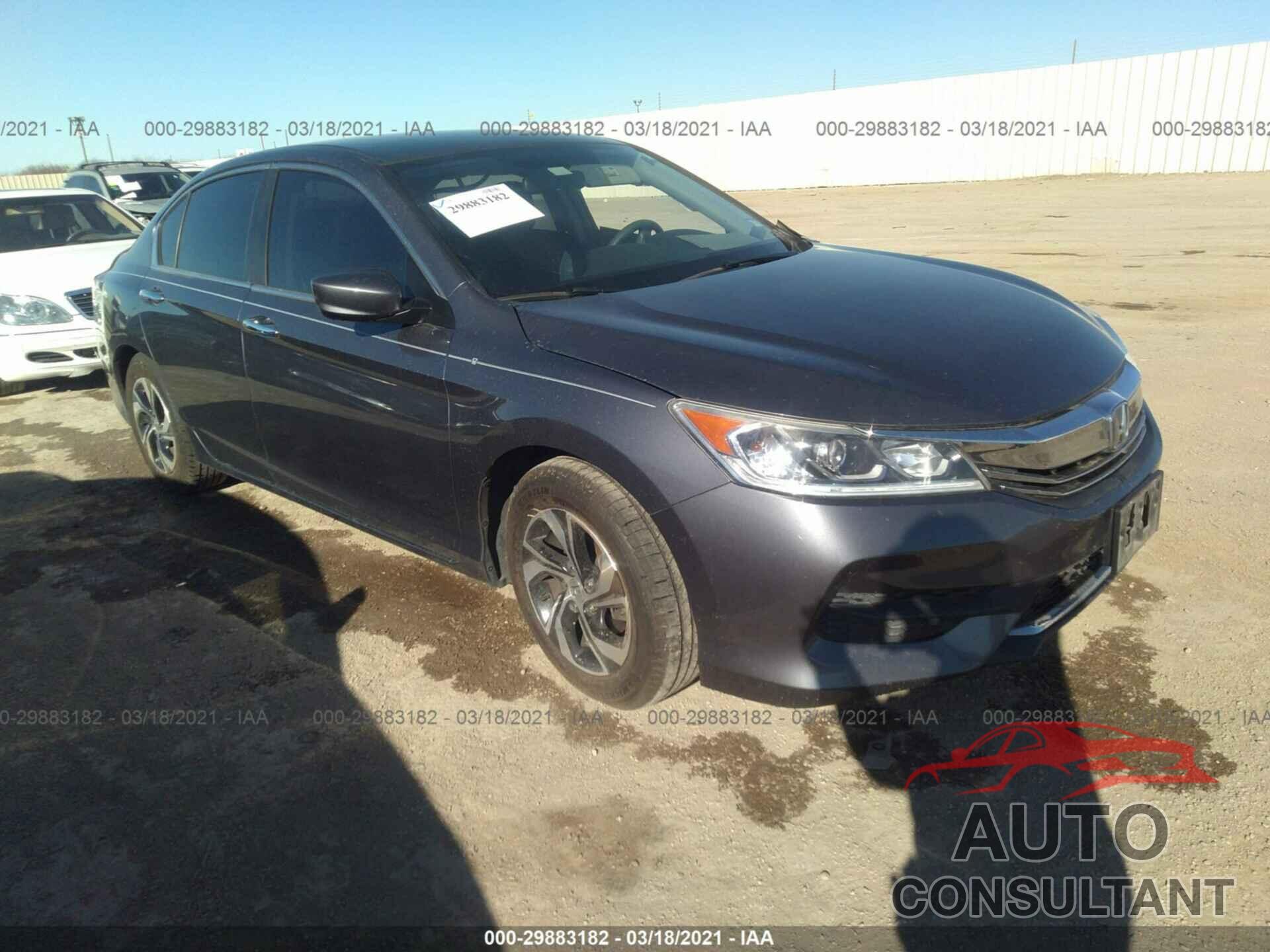 HONDA ACCORD SEDAN 2016 - 1HGCR2F39GA004361