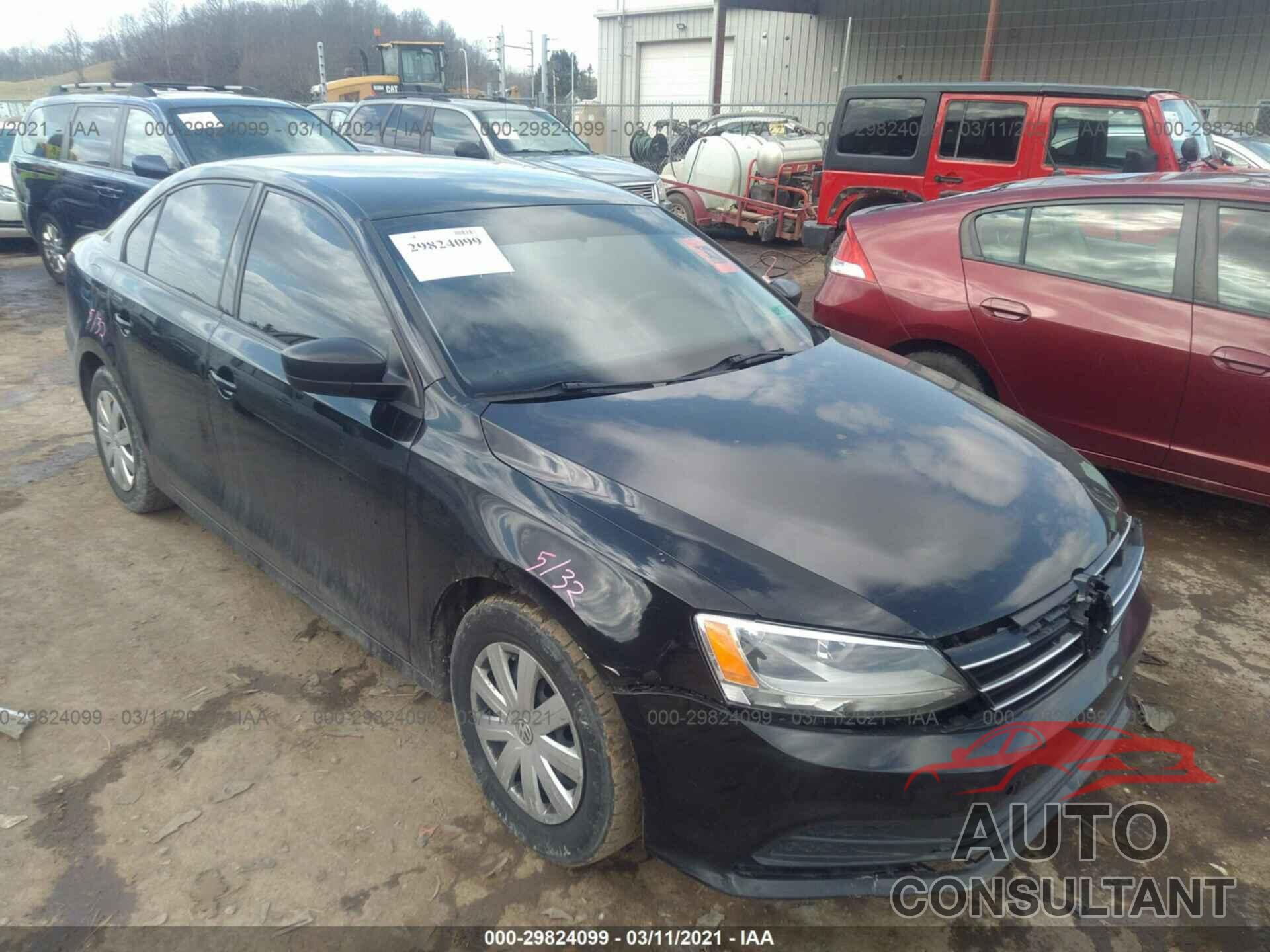 VOLKSWAGEN JETTA SEDAN 2015 - 3VW2K7AJ8FM343533