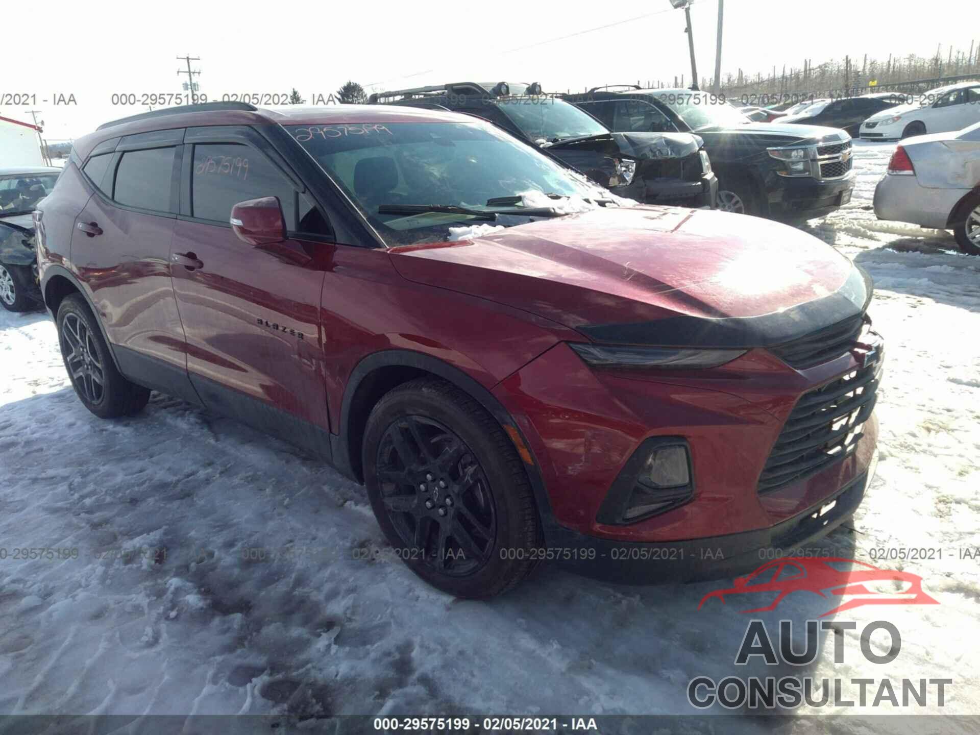 CHEVROLET BLAZER 2020 - 3GNKBJRS9LS594136