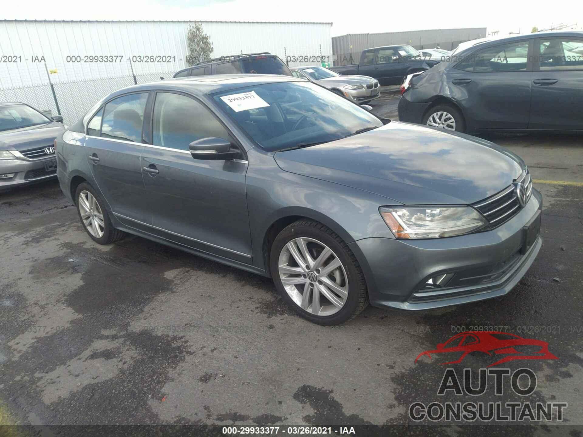 VOLKSWAGEN JETTA 2017 - 3VWL17AJ8HM394377