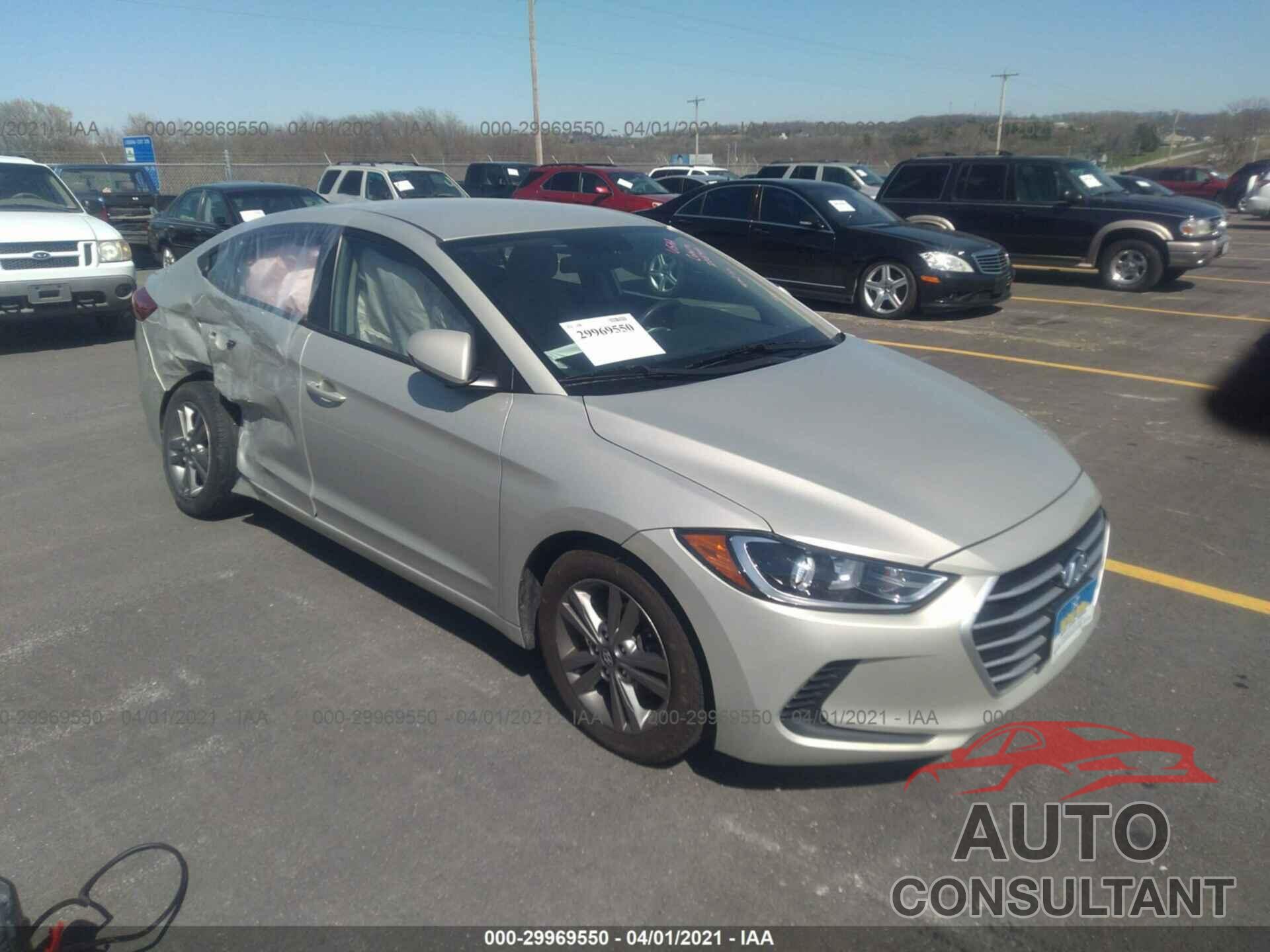 HYUNDAI ELANTRA 2017 - 5NPD84LF9HH131668