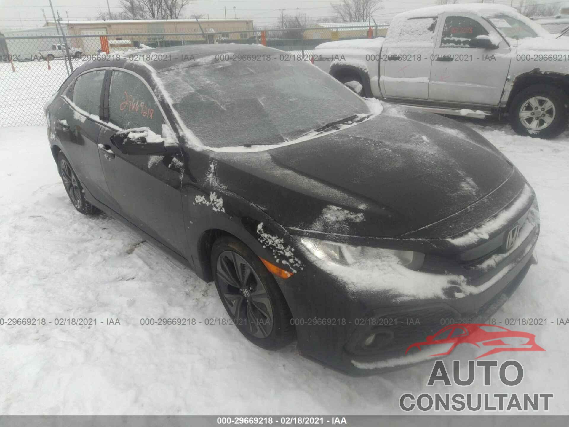 HONDA CIVIC HATCHBACK 2019 - SHHFK7H60KU220800