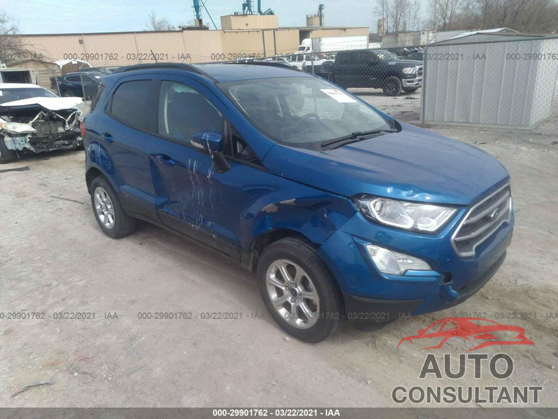 FORD ECOSPORT 2019 - MAJ3S2GE2KC301980