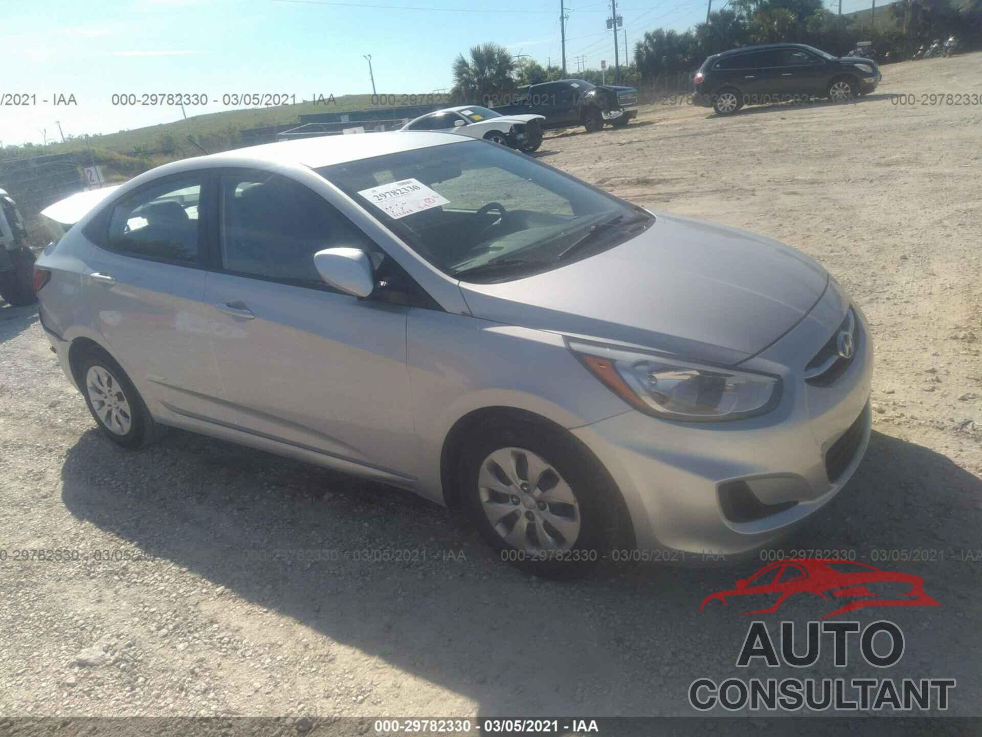 HYUNDAI ACCENT 2016 - KMHCT4AE7GU142463
