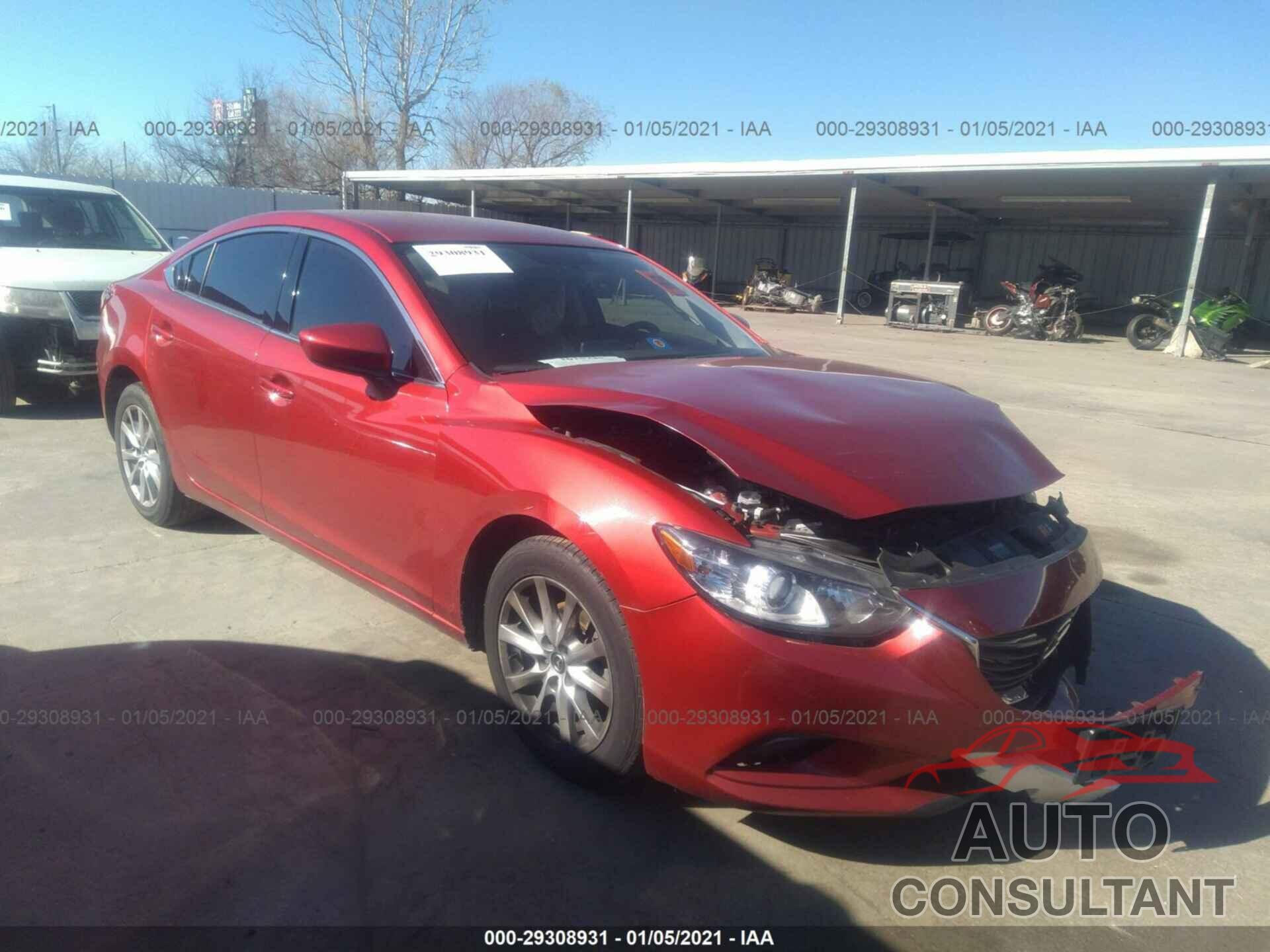 MAZDA MAZDA6 2016 - JM1GJ1U54G1465585