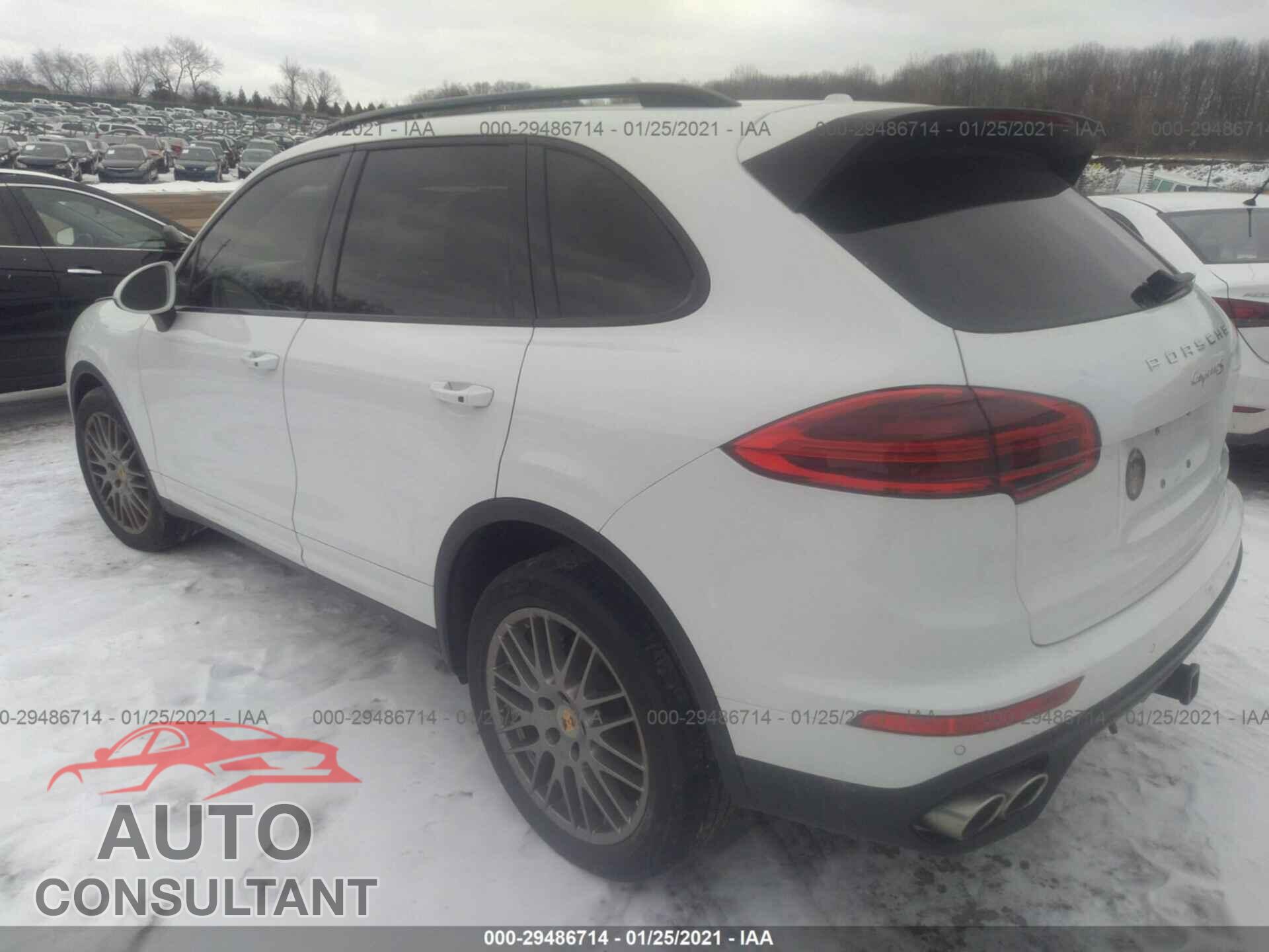 PORSCHE CAYENNE 2016 - WP1AB2A26GLA92393