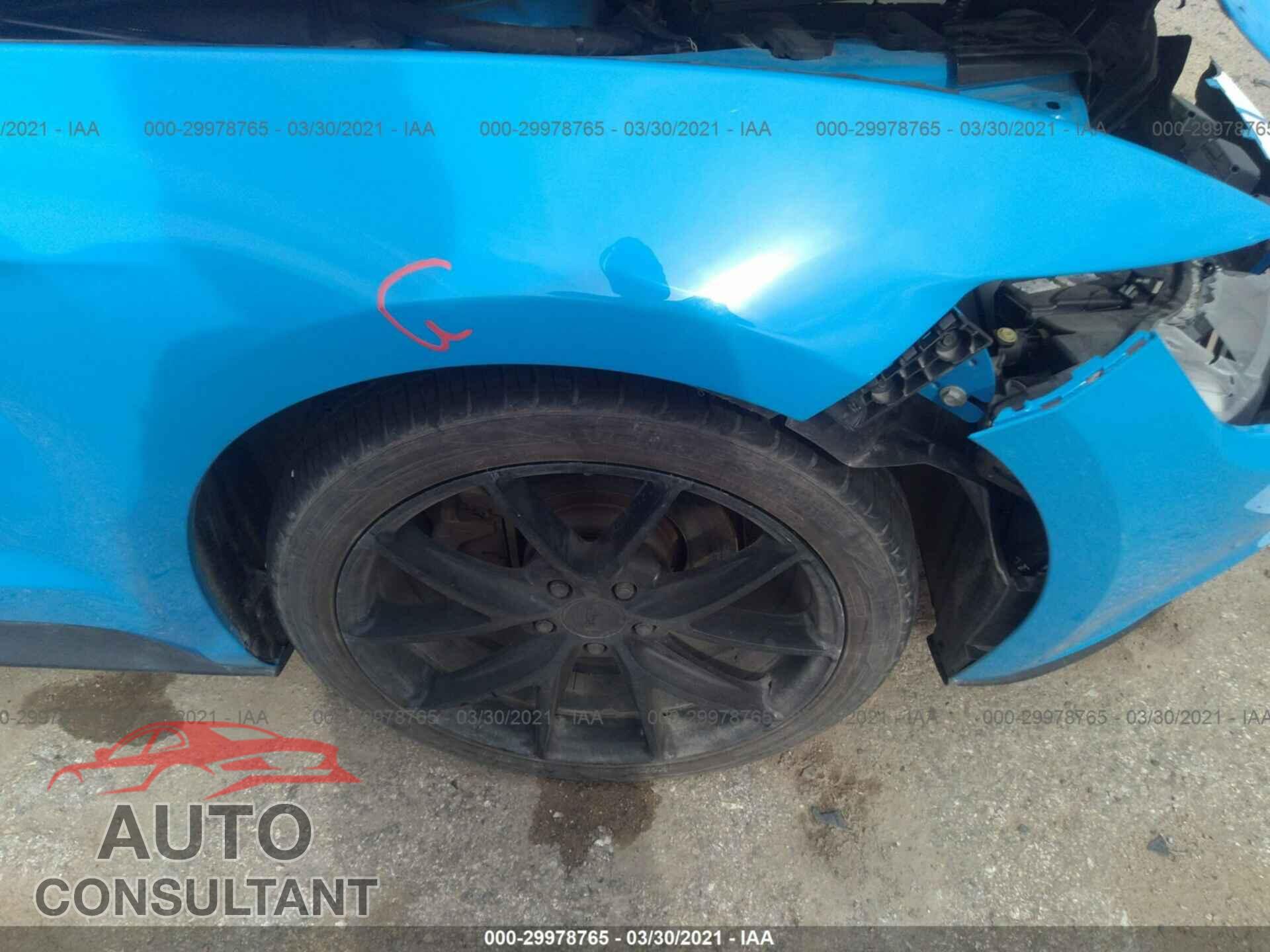 FORD MUSTANG 2017 - 1FA6P8TH4H5265692