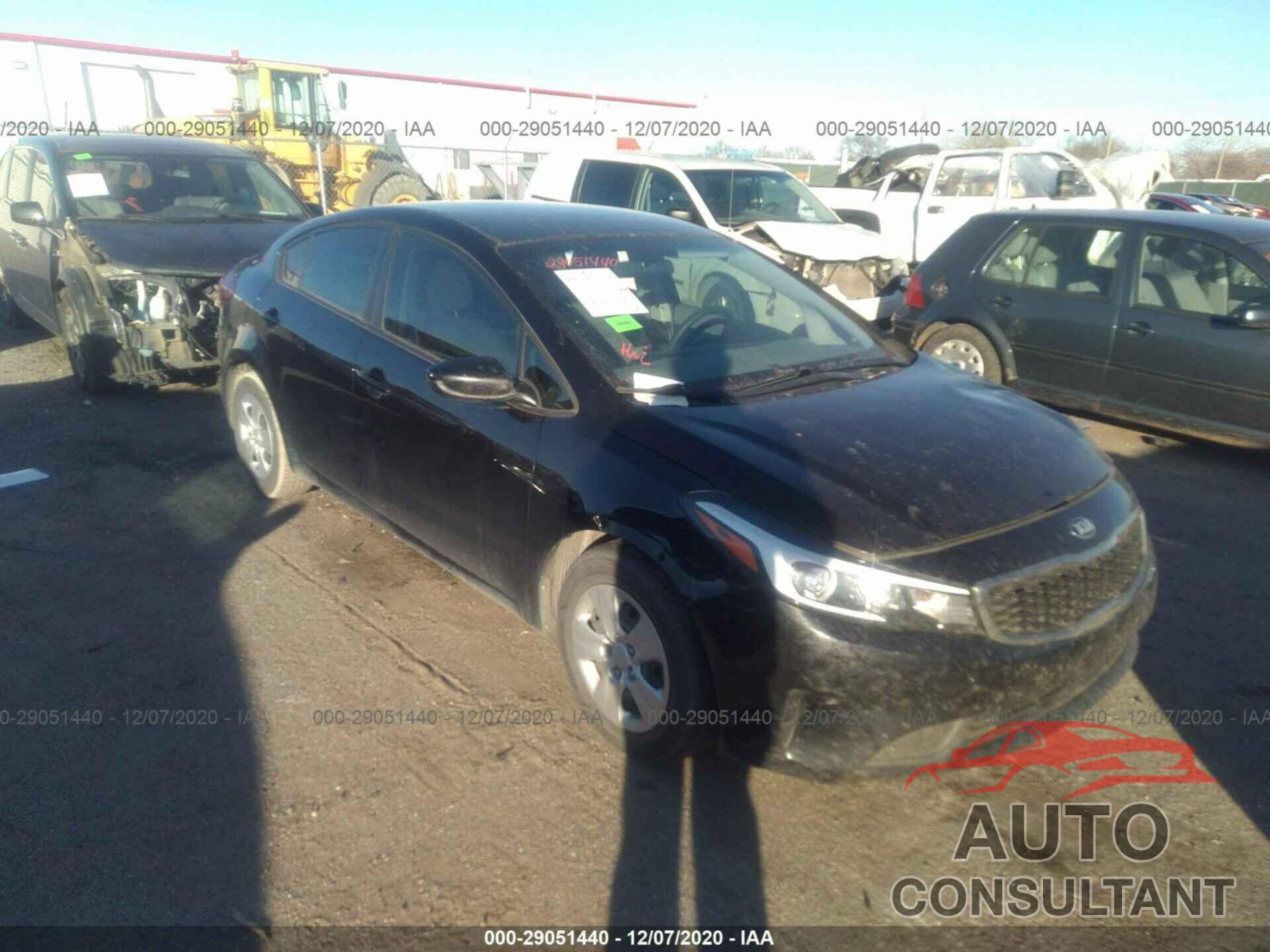 KIA FORTE 2017 - 3KPFK4A75HE071205