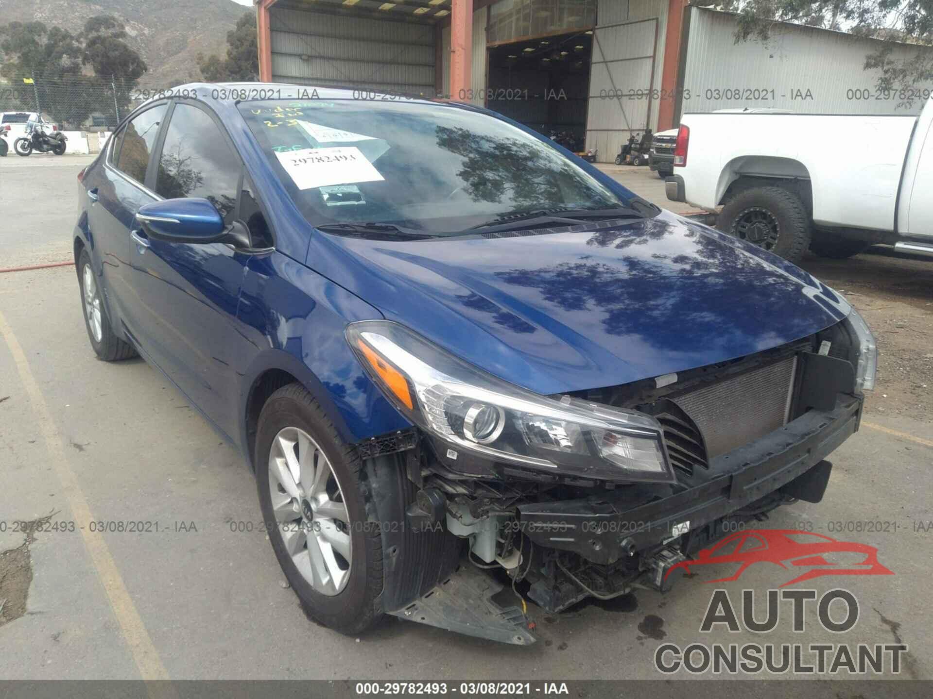 KIA FORTE 2017 - 3KPFL4A73HE036854