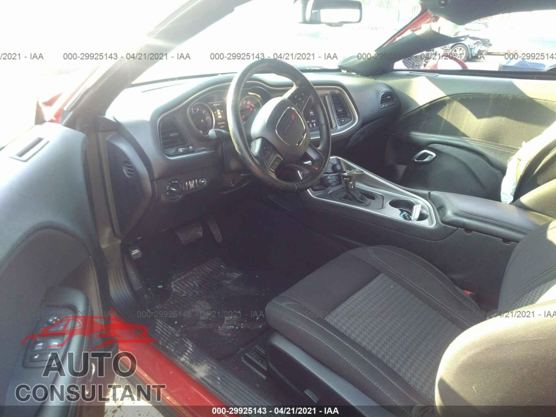 DODGE CHALLENGER 2019 - 2C3CDZAG7KH701736