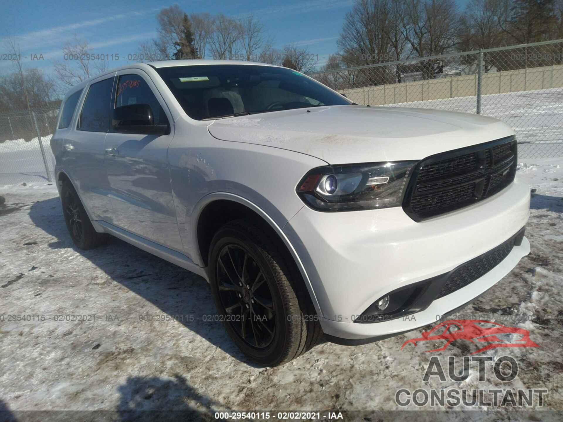 DODGE DURANGO 2018 - 1C4RDJAG4JC160654