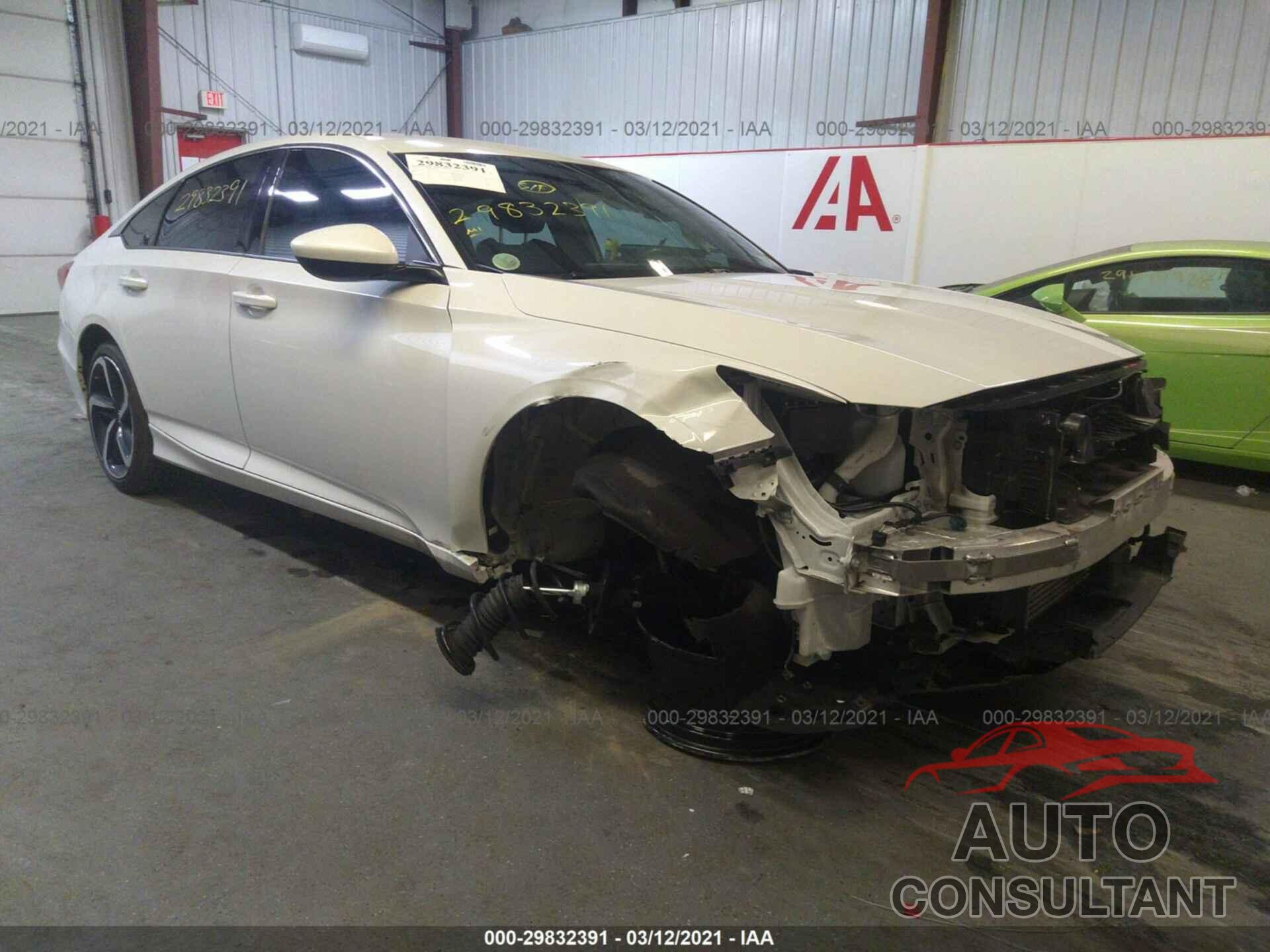 HONDA ACCORD SEDAN 2019 - 1HGCV1F31KA173630