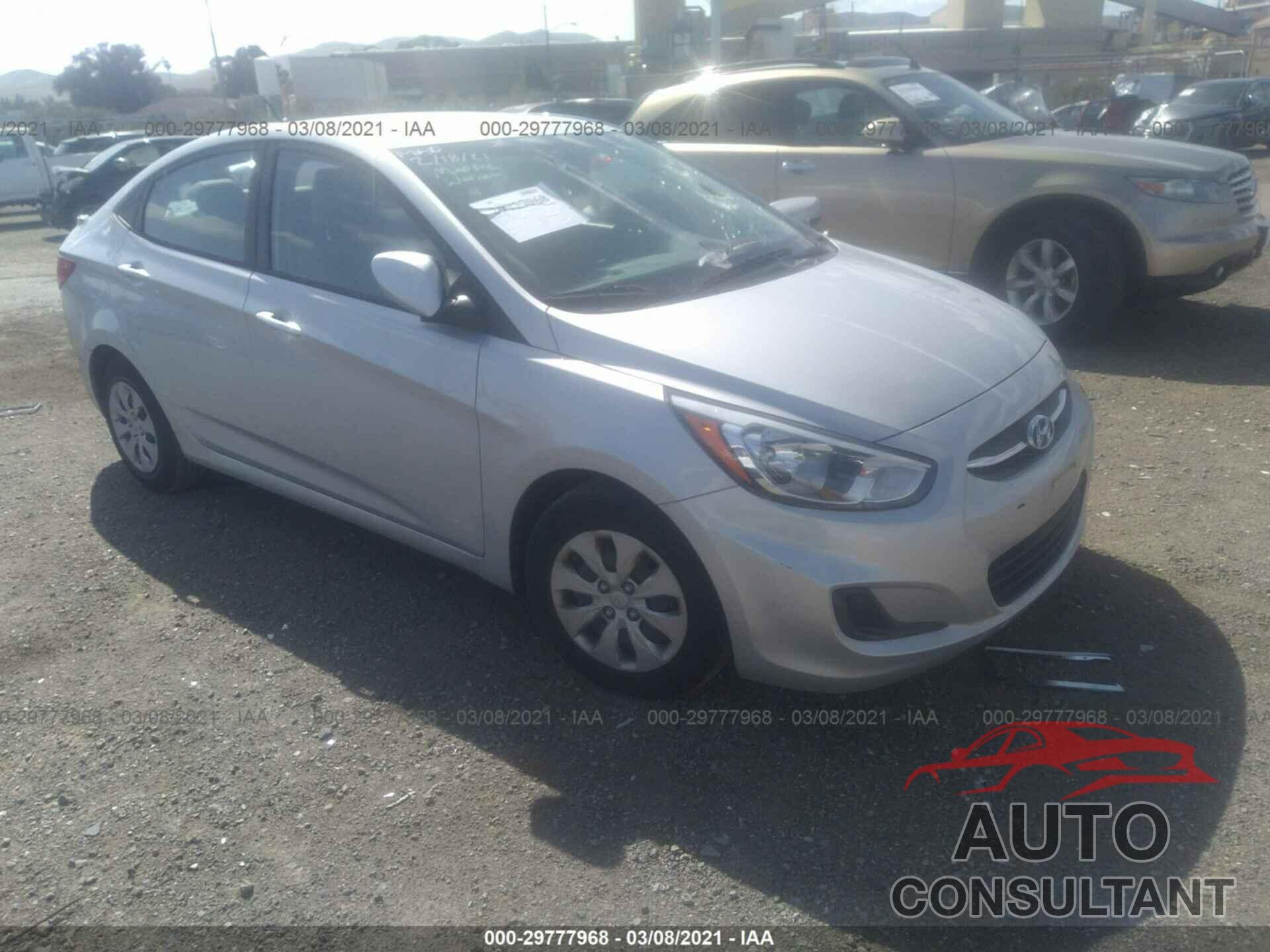HYUNDAI ACCENT 2017 - KMHCT4AE2HU171810