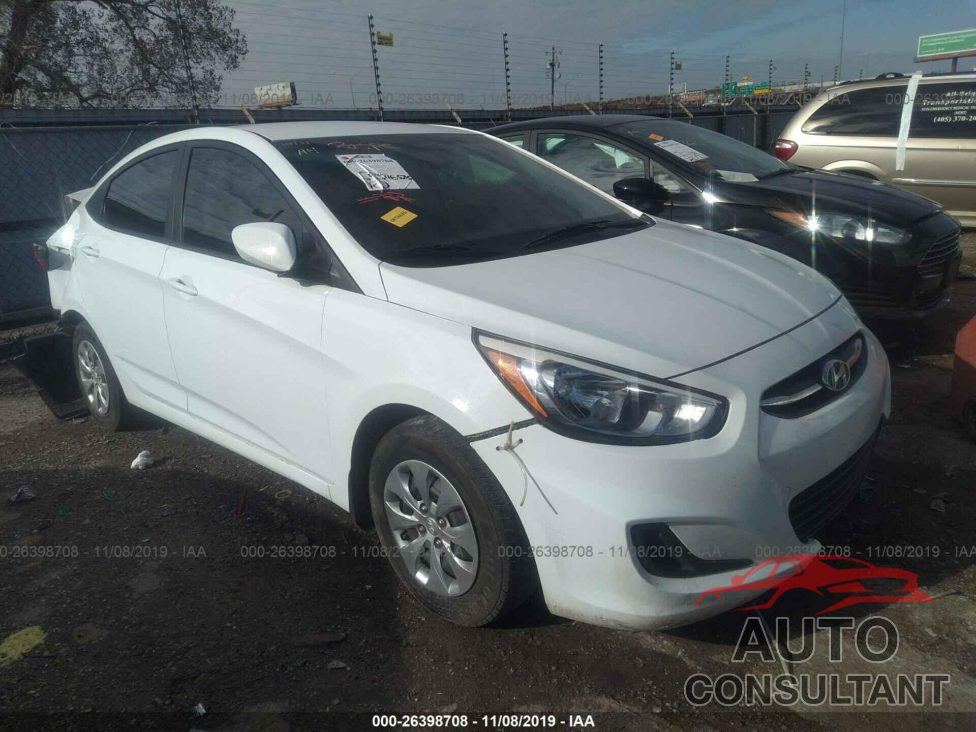 HYUNDAI ACCENT 2016 - KMHCT4AE7GU053430