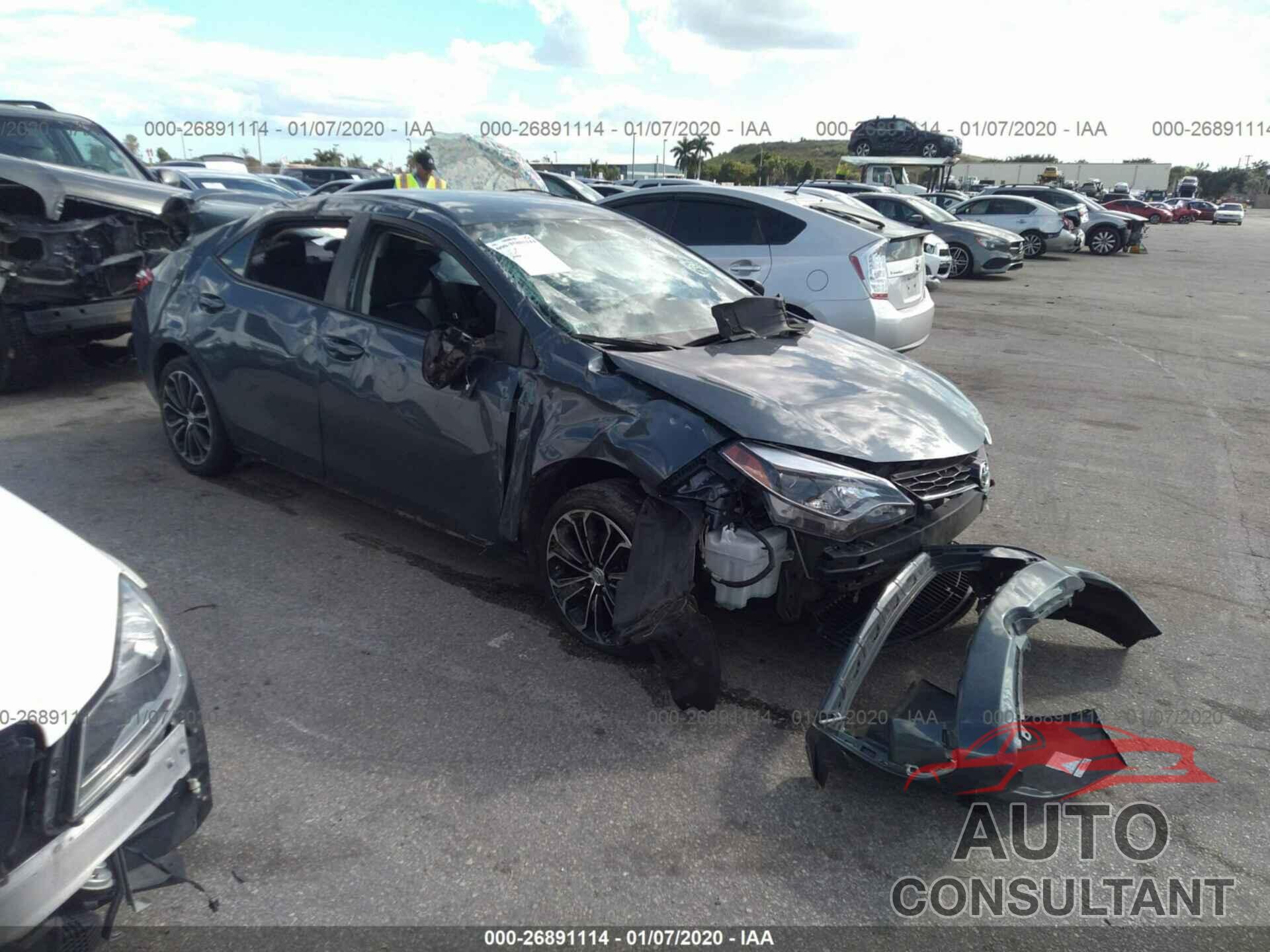 TOYOTA COROLLA 2016 - 5YFBURHE4GP484854