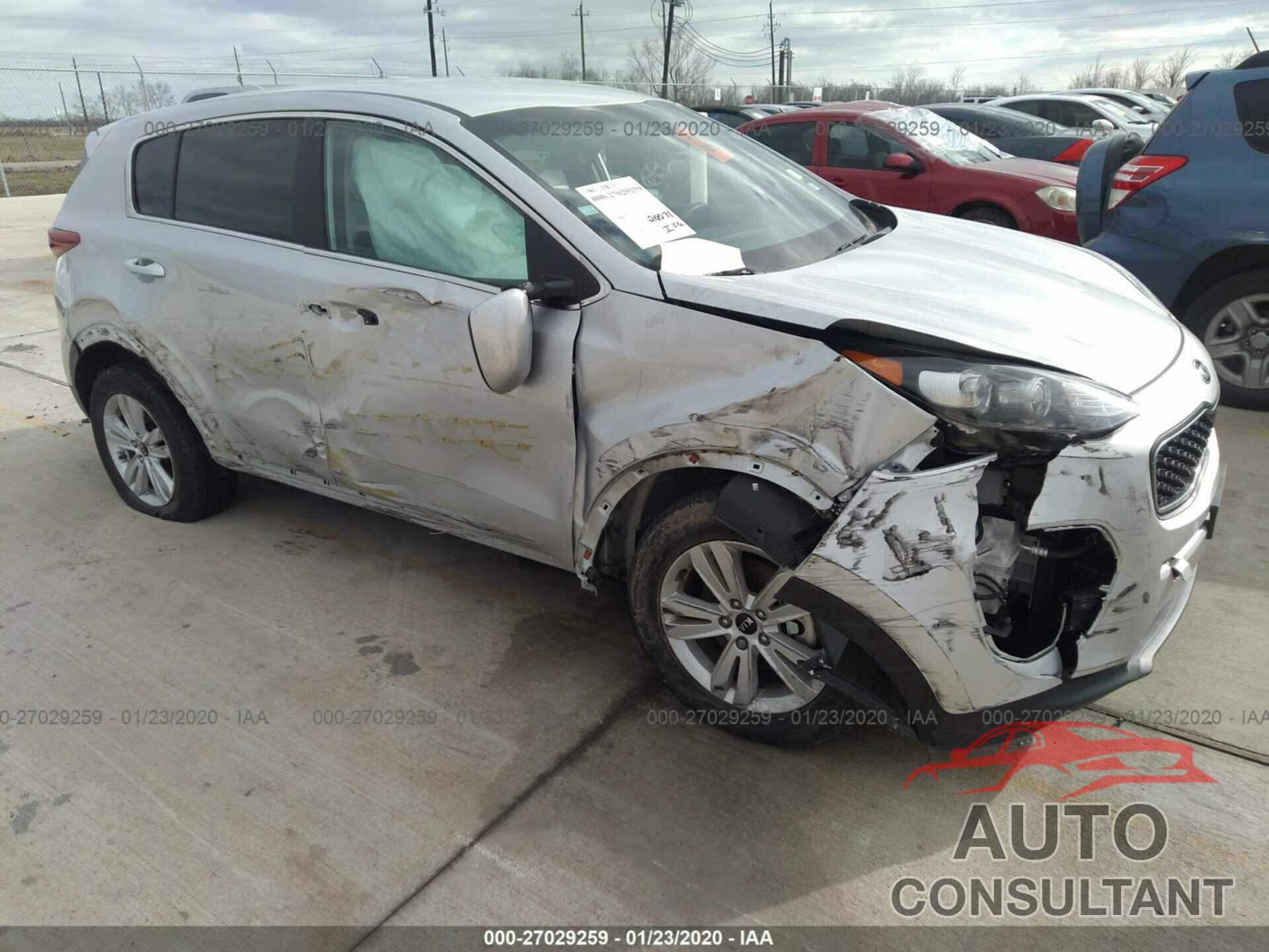 KIA SPORTAGE 2018 - KNDPM3AC1J7489157