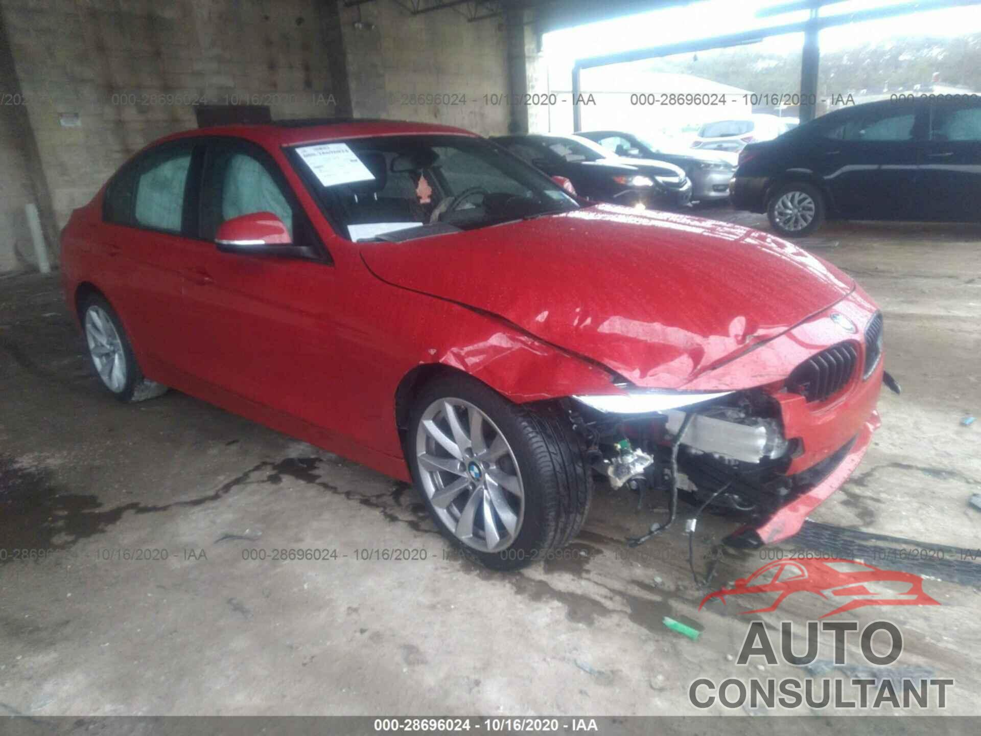 BMW 3 SERIES 2016 - WBA8E5G54GNU21698