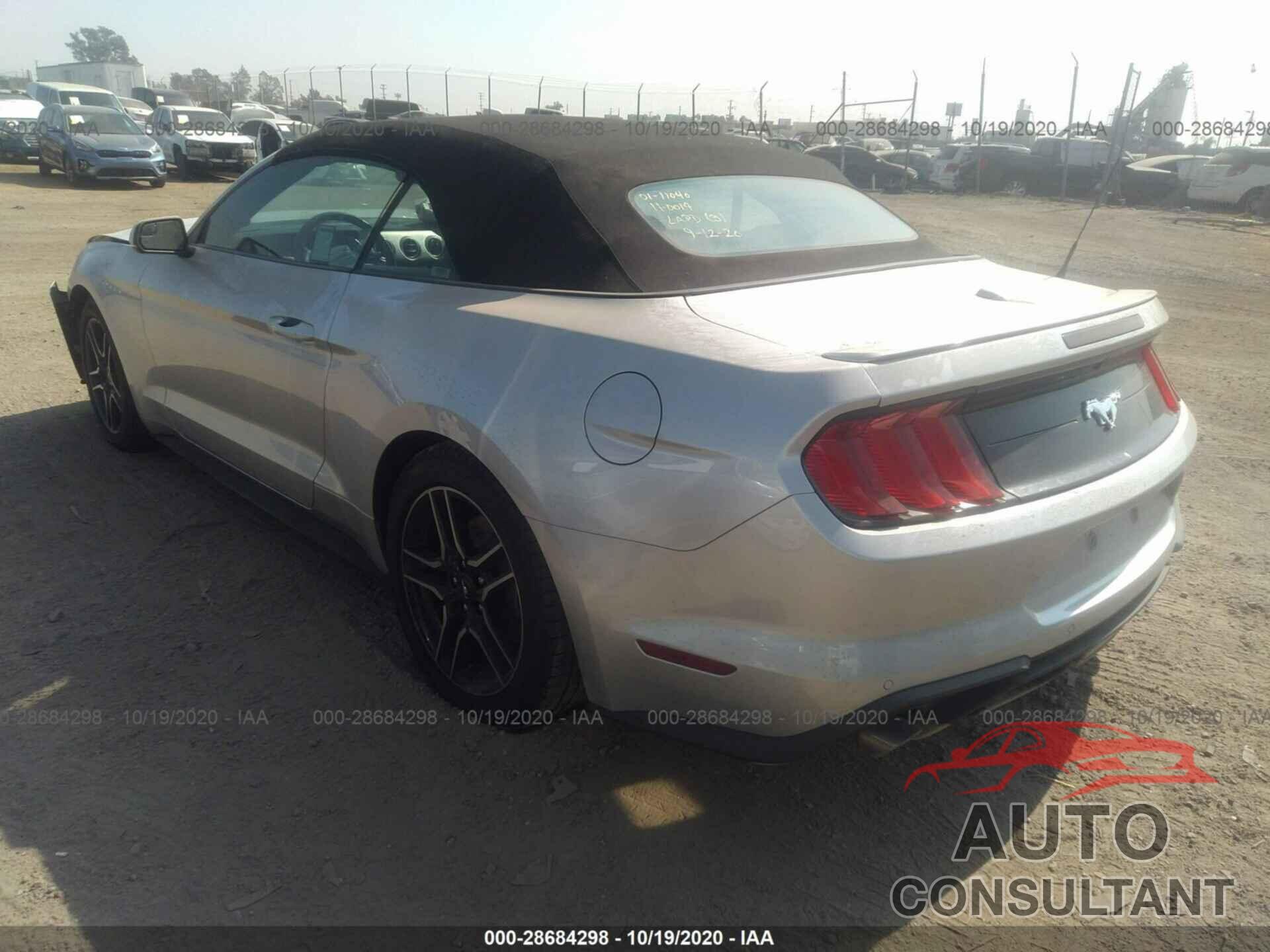 FORD MUSTANG 2019 - 1FATP8UH5K5150401