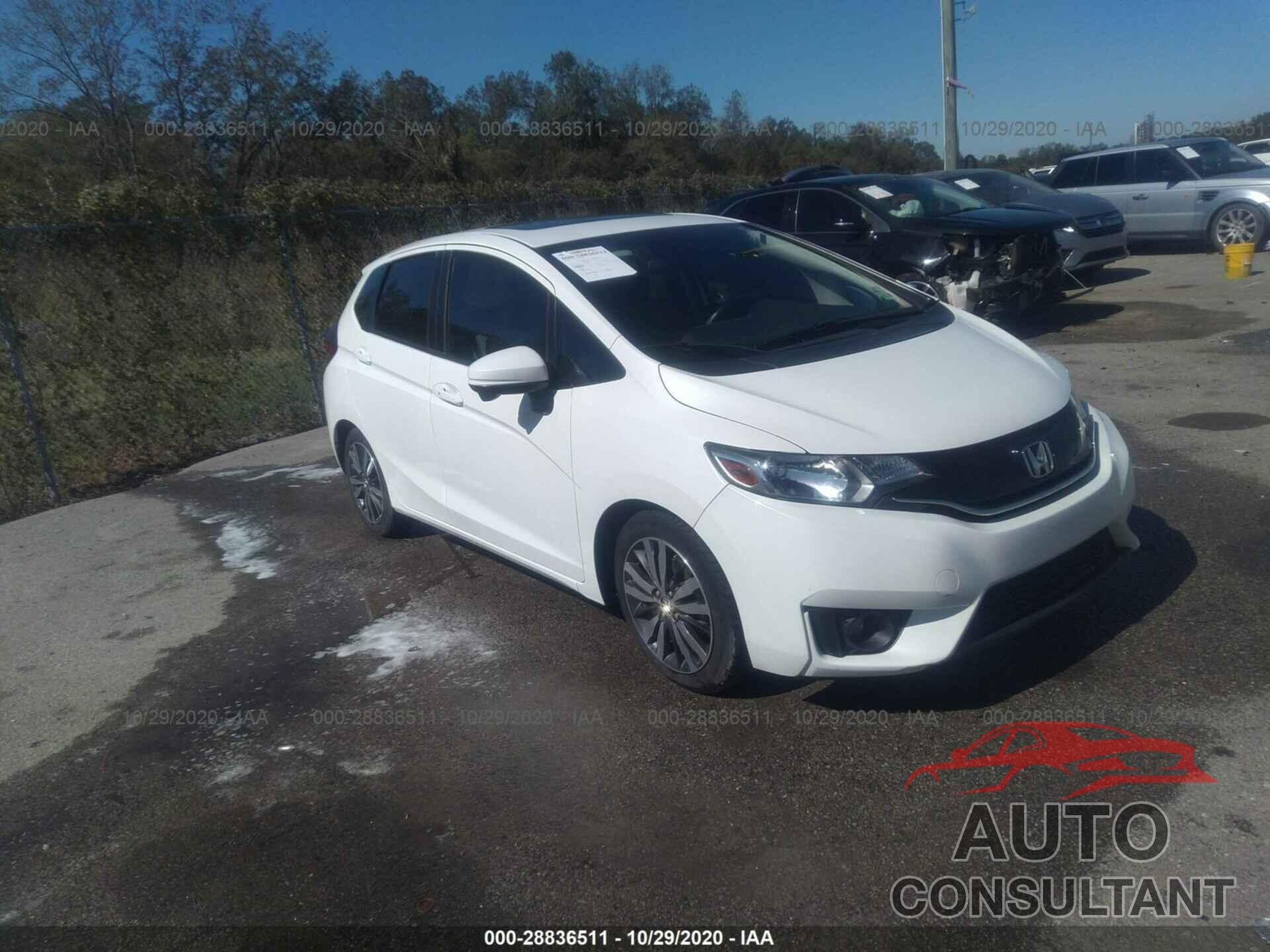 HONDA FIT 2016 - JHMGK5H7XGX015466