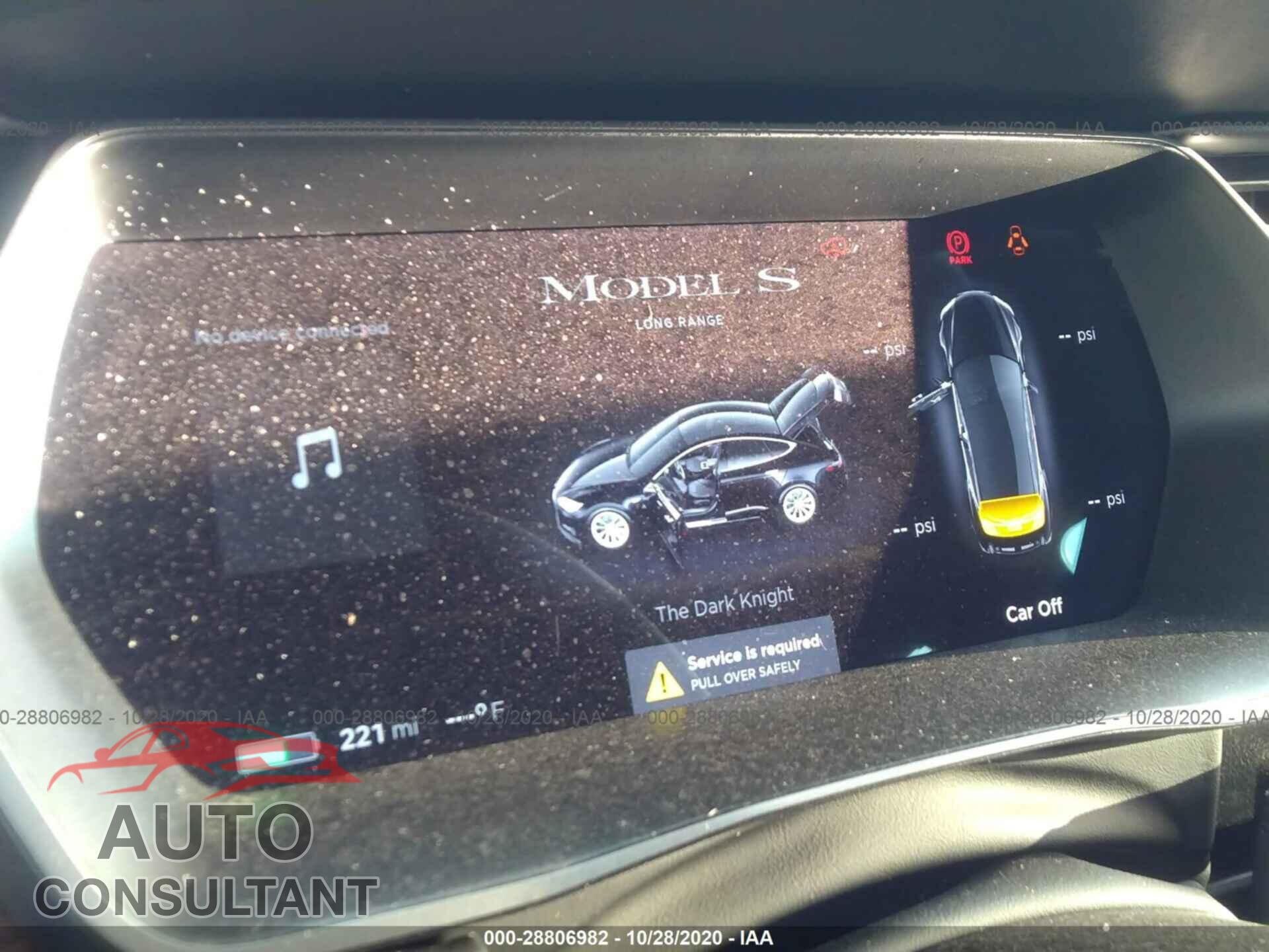 TESLA MODEL S 2019 - 5YJSA1E2XKF342825