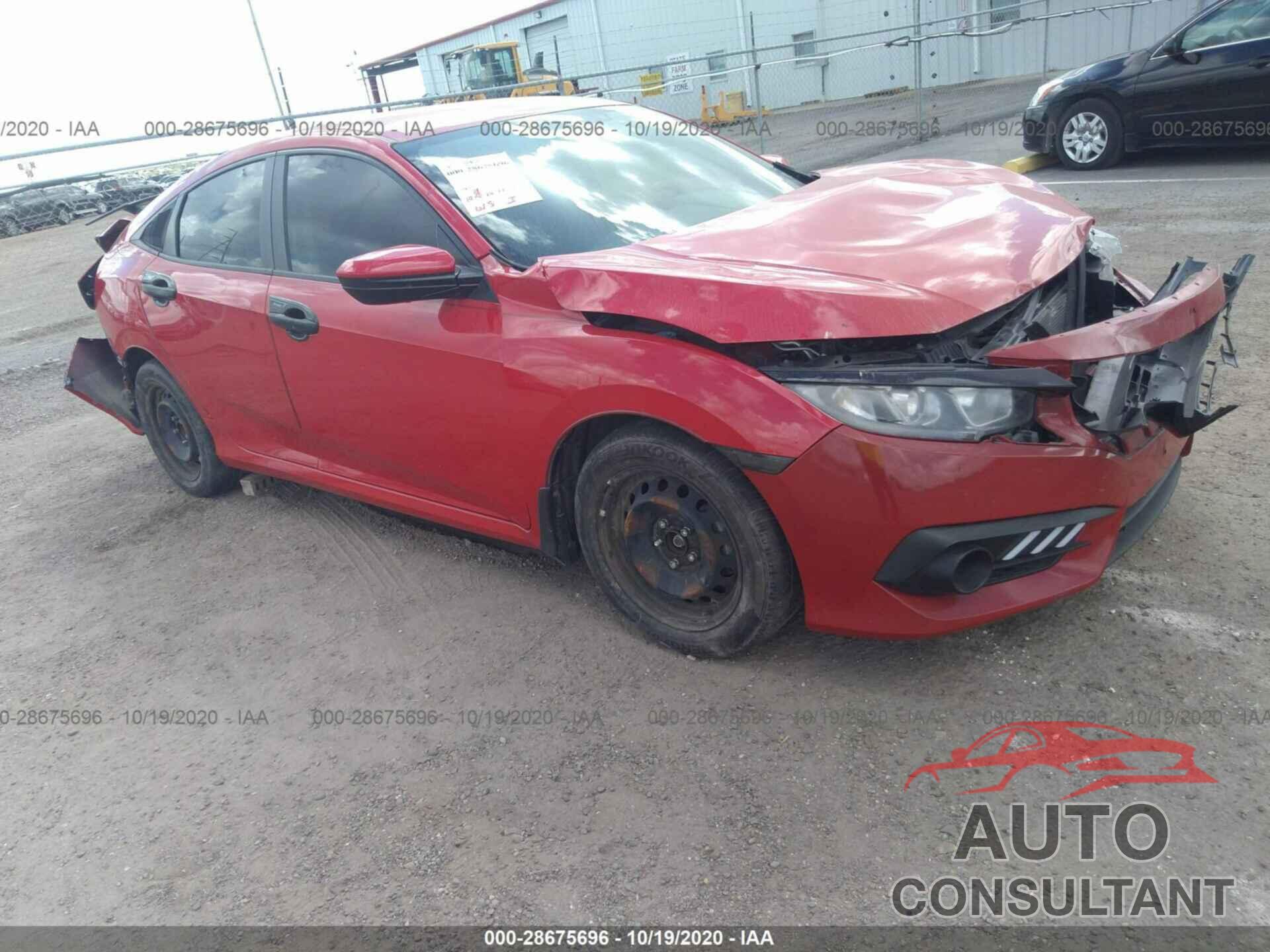 HONDA CIVIC SEDAN 2016 - 2HGFC2F52GH500961