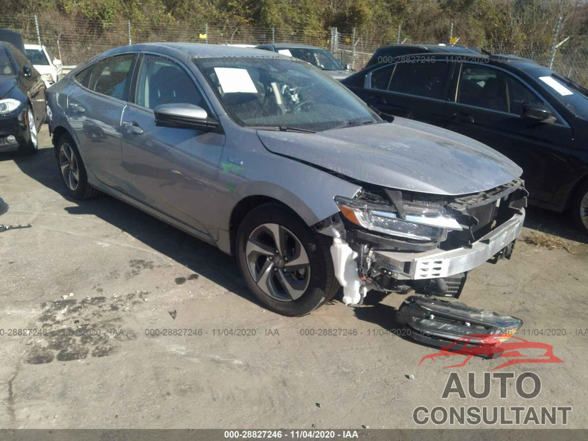 HONDA INSIGHT 2019 - 19XZE4F56KE017110