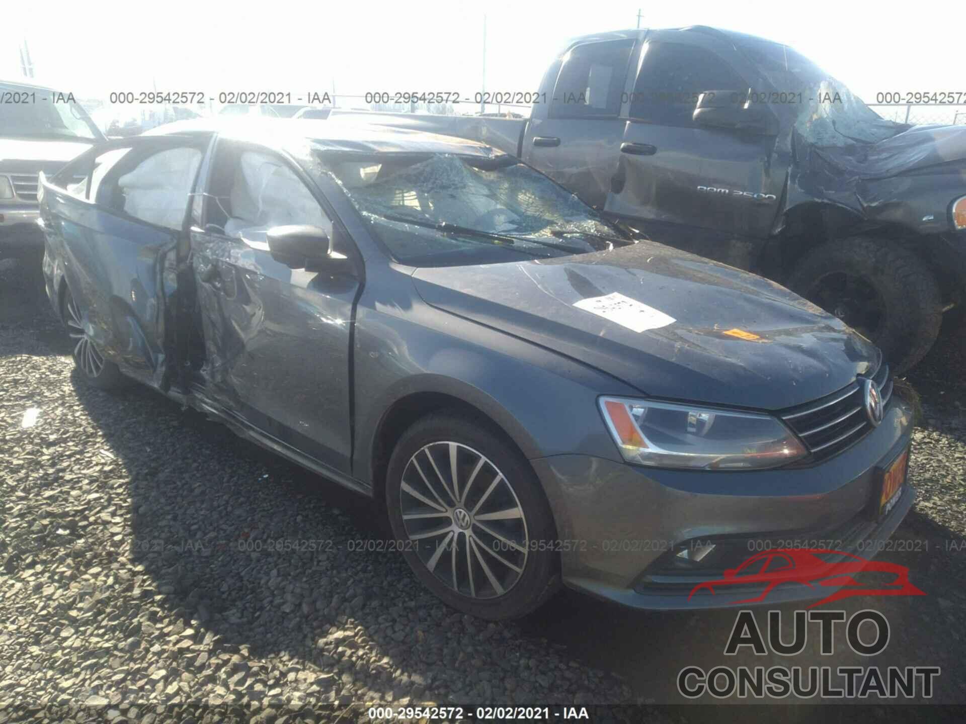 VOLKSWAGEN JETTA SEDAN 2016 - 3VWD17AJ1GM248647