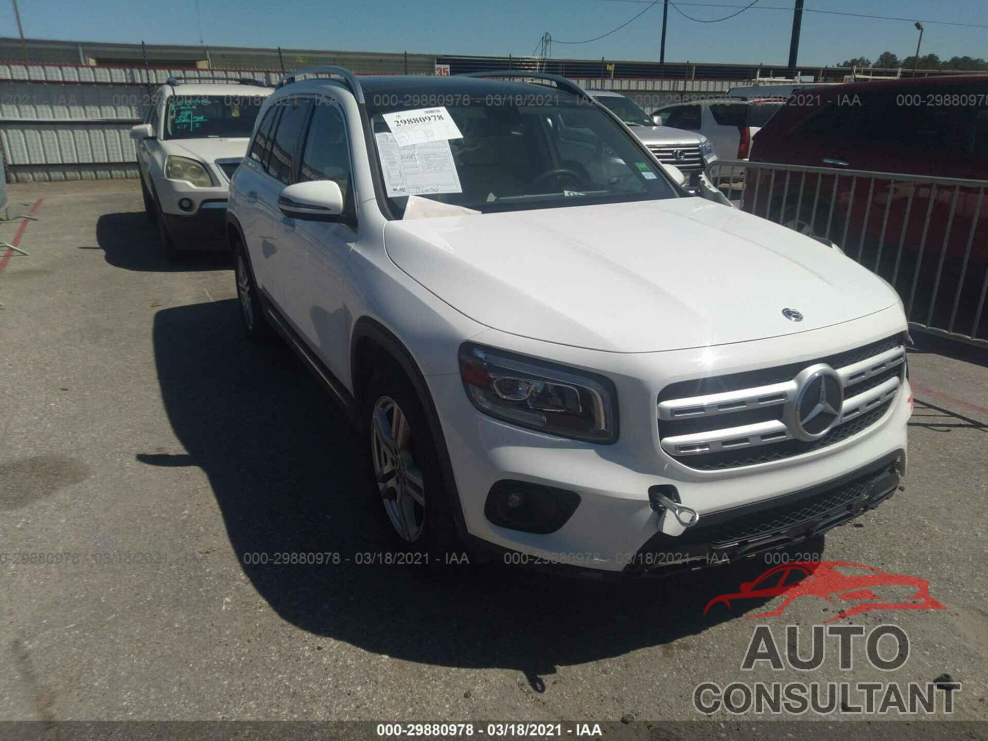 MERCEDES-BENZ GLB 2020 - WDC4M4GB7LW009293
