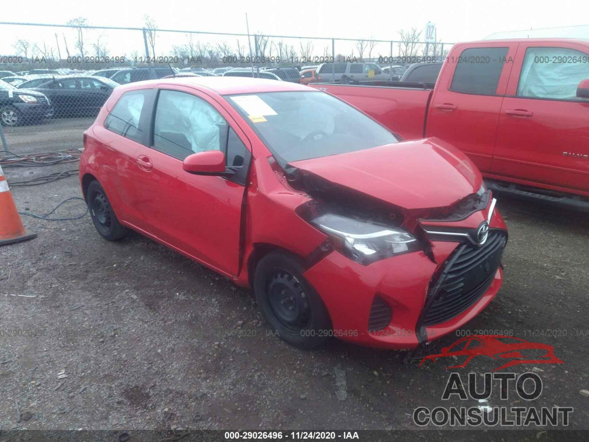 TOYOTA YARIS 2016 - VNKJTUD35GA062061