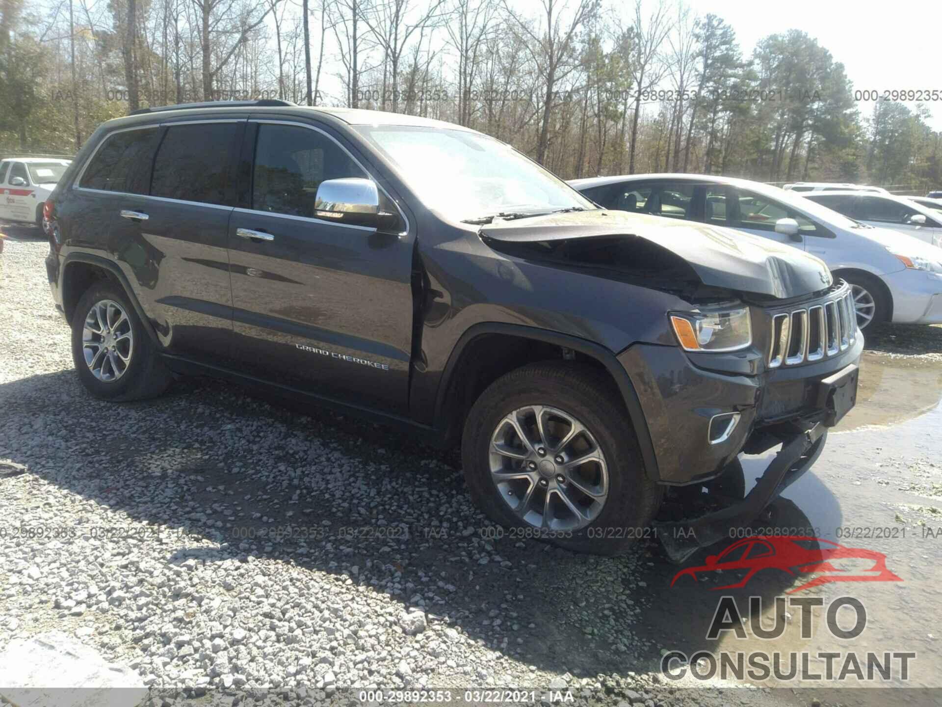 JEEP GRAND CHEROKEE 2016 - 1C4RJFBG6GC342403