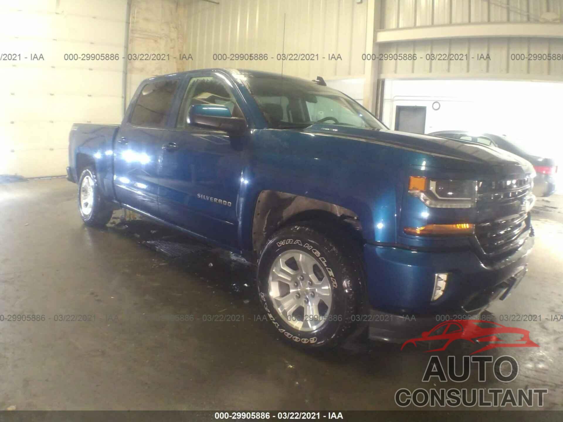 CHEVROLET SILVERADO 1500 2017 - 3GCUKREC3HG306006