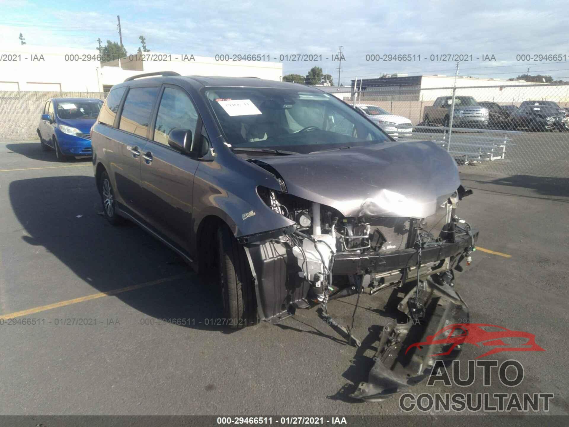 TOYOTA SIENNA 2020 - 5TDYZ3DC6LS035433