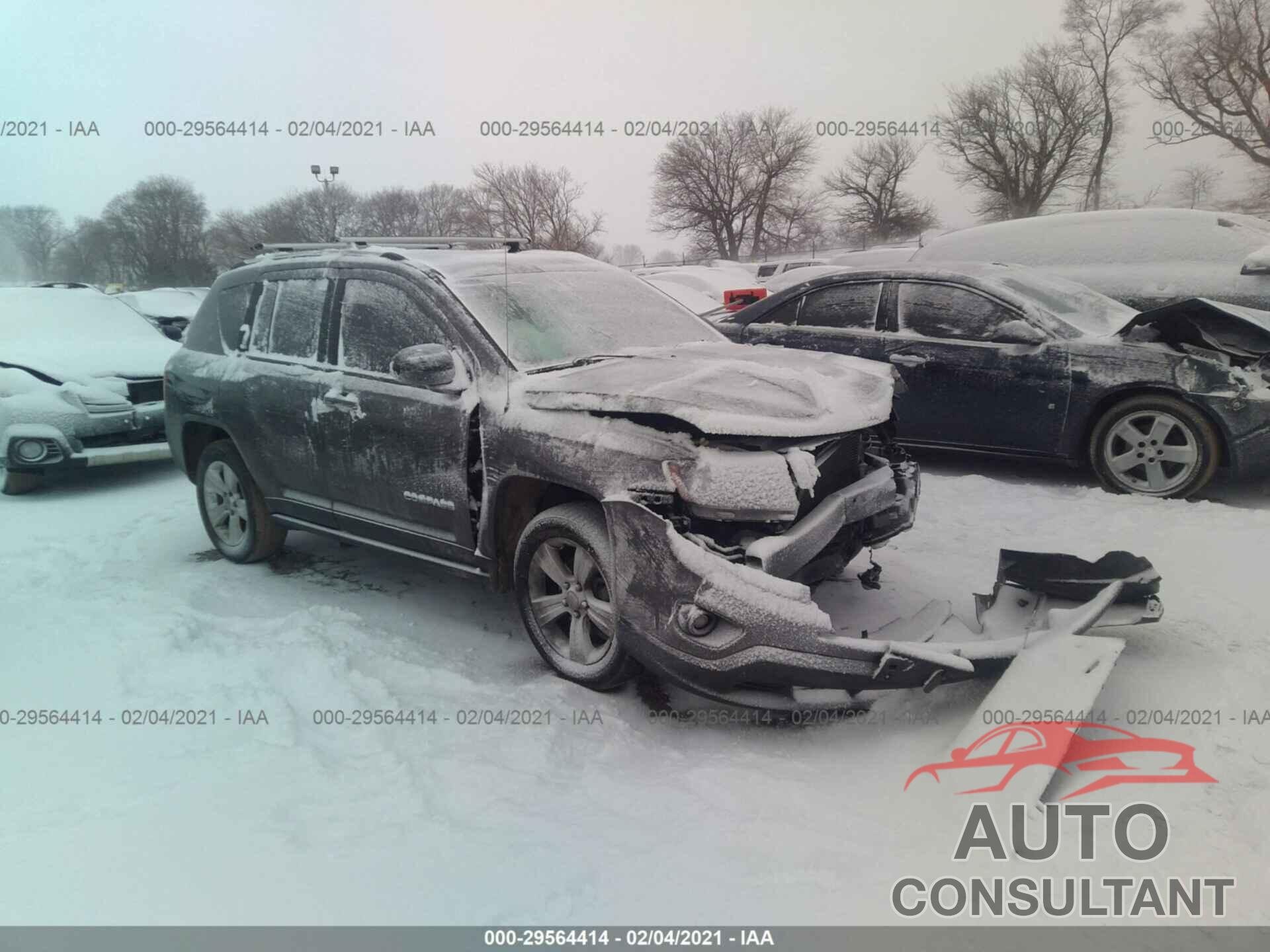 JEEP COMPASS 2017 - 1C4NJCBA8HD146922