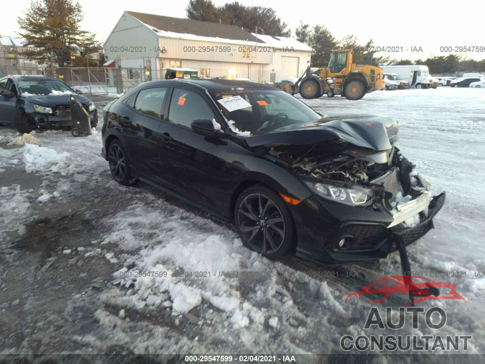 HONDA CIVIC HATCHBACK 2018 - SHHFK7H46JU408783