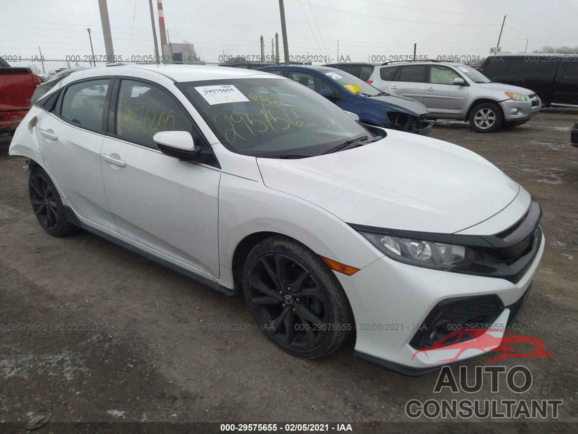 HONDA CIVIC HATCHBACK 2017 - SHHFK7H4XHU228927